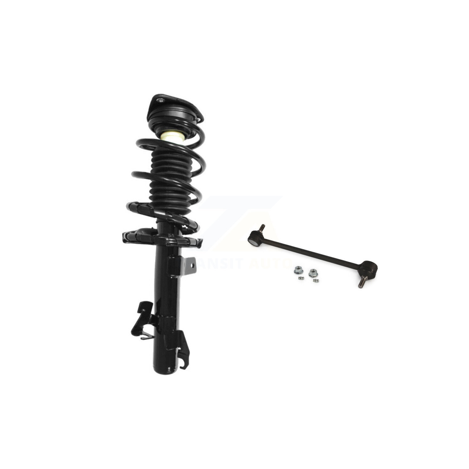 Front Right Complete Shock Assembly And TQ Link Kit For Mazda 3 Excludes MazdaSpeed Model KSS-104850
