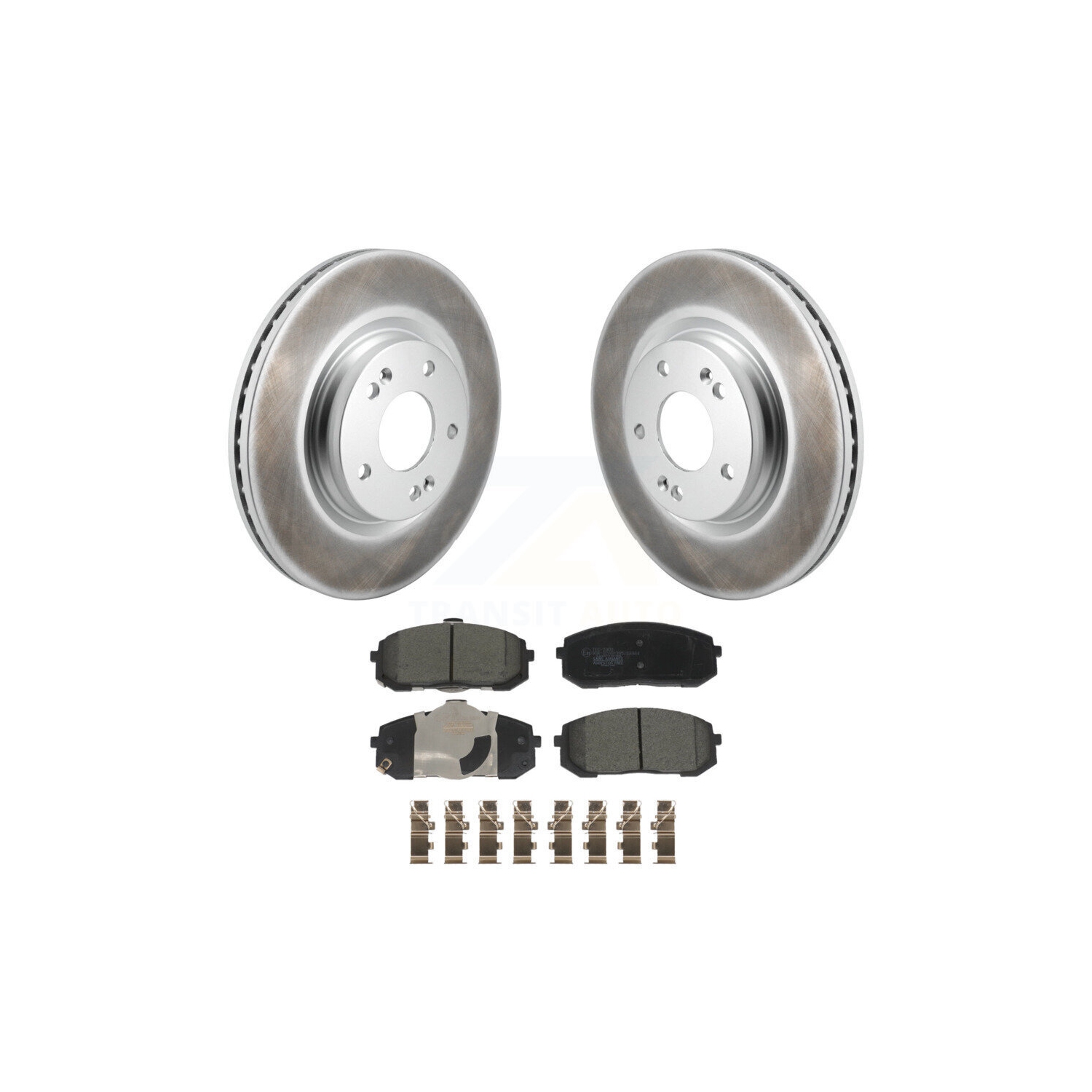 Disque de frein à revêtement avant et plaquettes en céramique pour Elantra Sonata Kia Niro EV KGT-103247 de Hyundai