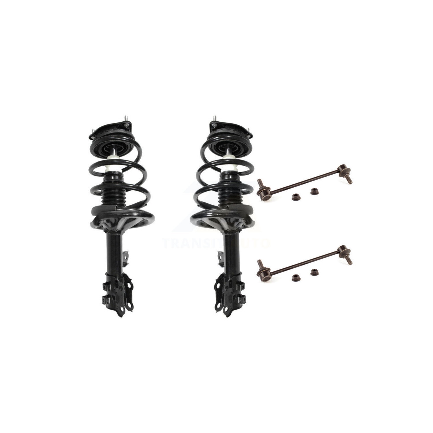 Front Complete Shock Assembly And TOR Link Kit For 2007-2010 Hyundai Elantra KSS-100683