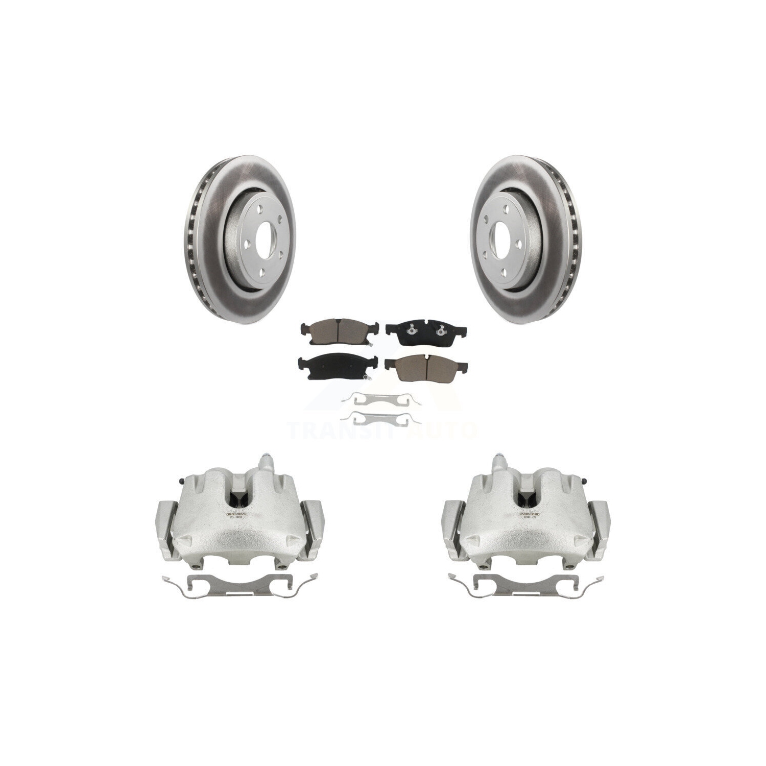 Front Rear] Ceramic Pad Coat Disc Brake Rotors Kit For Dodge Durango Jeep Grand 775629195702