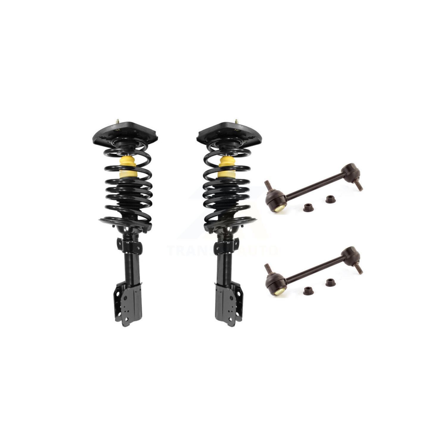 Ensemble d'amortisseur arrière et jeu de biellette de rotor pour Impala Buick LaCrosse Pontiac Grand Prix KSS-104256 de Chevrolet