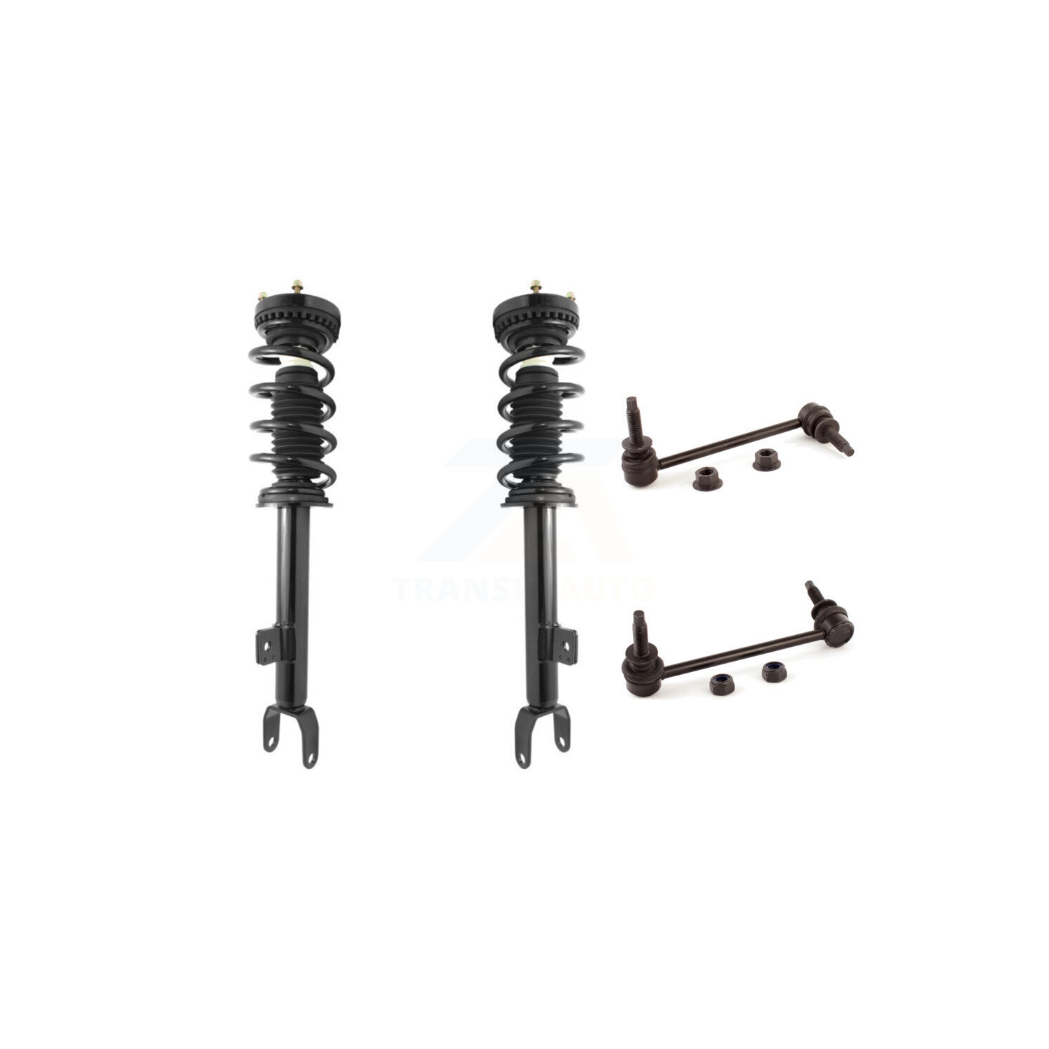 Front Complete Shock Assembly And TOR Link Kit For Dodge Challenger Charger KSS-104193