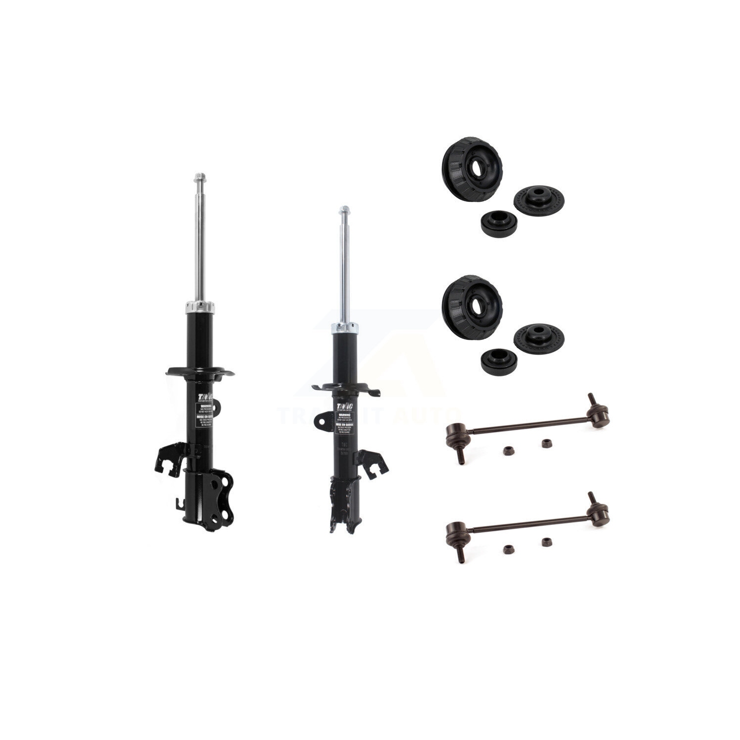 Front Strut And TOR Link Kit Mount For Nissan Versa Note KSS-108277