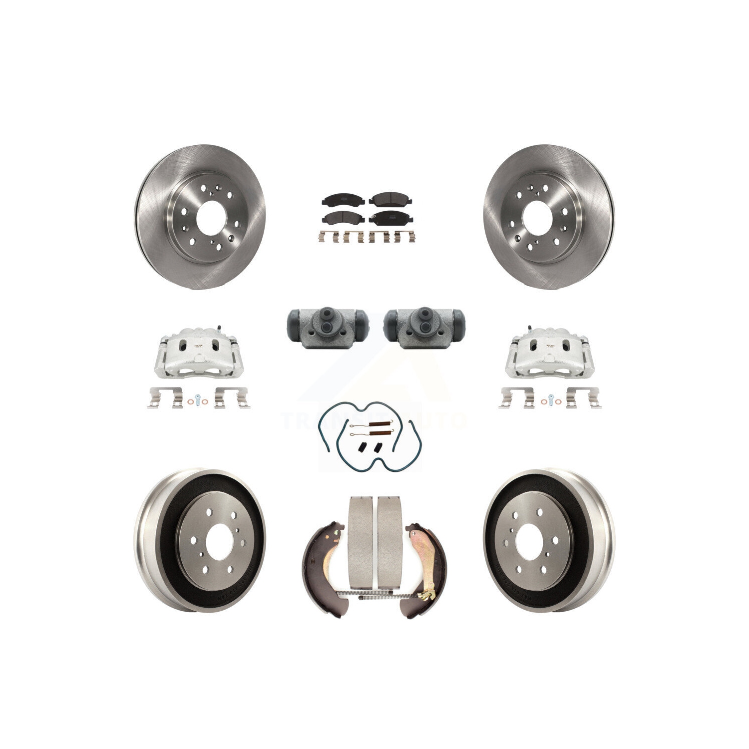 Kit de cylindre de patin semi-métallique pour étrier de frein arrière avant pour 1500 KC8-100935P