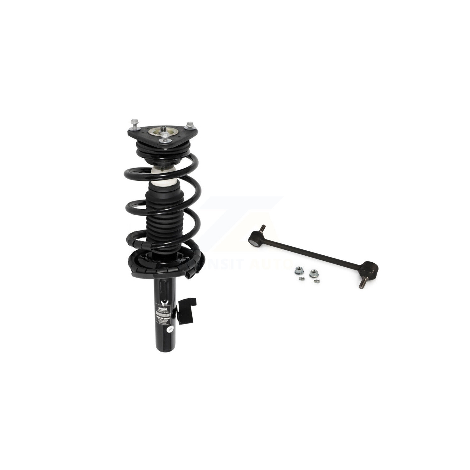 Front Right Complete Shock Assembly And TQ Link Kit For Mazda 3 Excludes MazdaSpeed Model KT7-100012