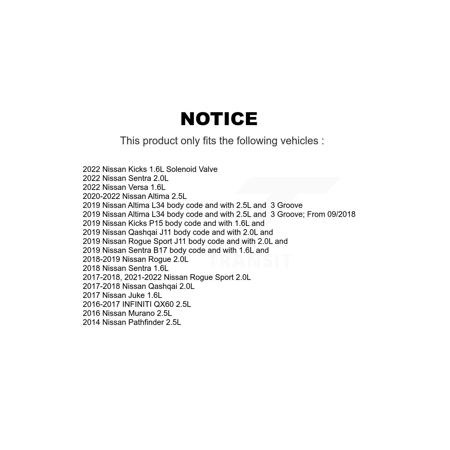 Engine Variable Valve Timing Solenoid SEN-2VTS0267 For Nissan Kicks Rogue Sport Qashqai Sentra