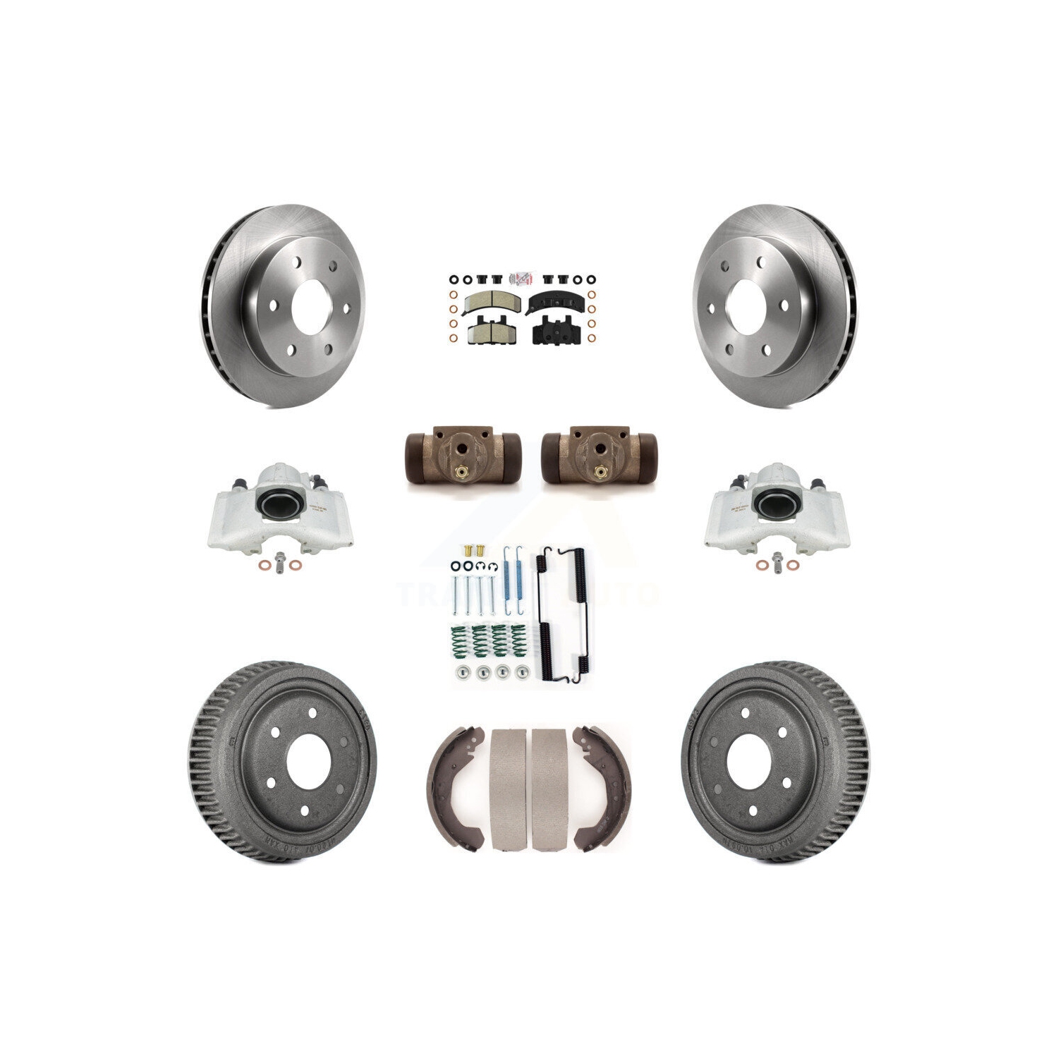 Kit de cylindre de patin de patin semi-métallique pour étrier de frein à disque arrière avant pour KC8-101631N