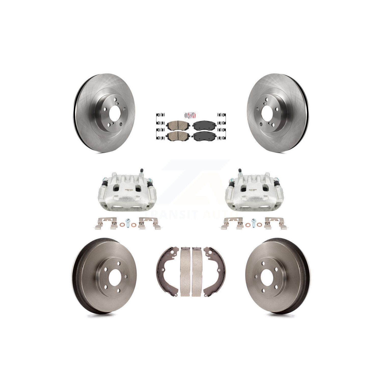 Jeu de tambours en céramique pour étrier de frein arrière avant pour Subaru Forester Impreza KC8-101478N