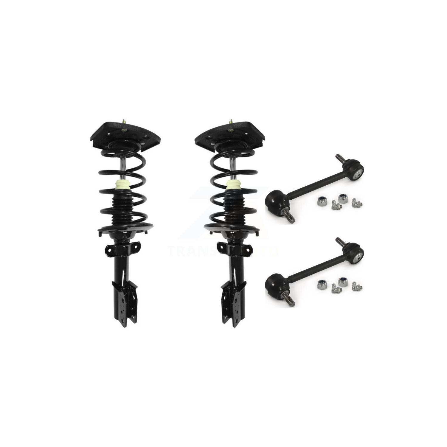 Rear Shock Assembly & TQ Link Kit For Chevrolet Impala Buick LaCrosse Pontiac Grand Prix KSS-104206