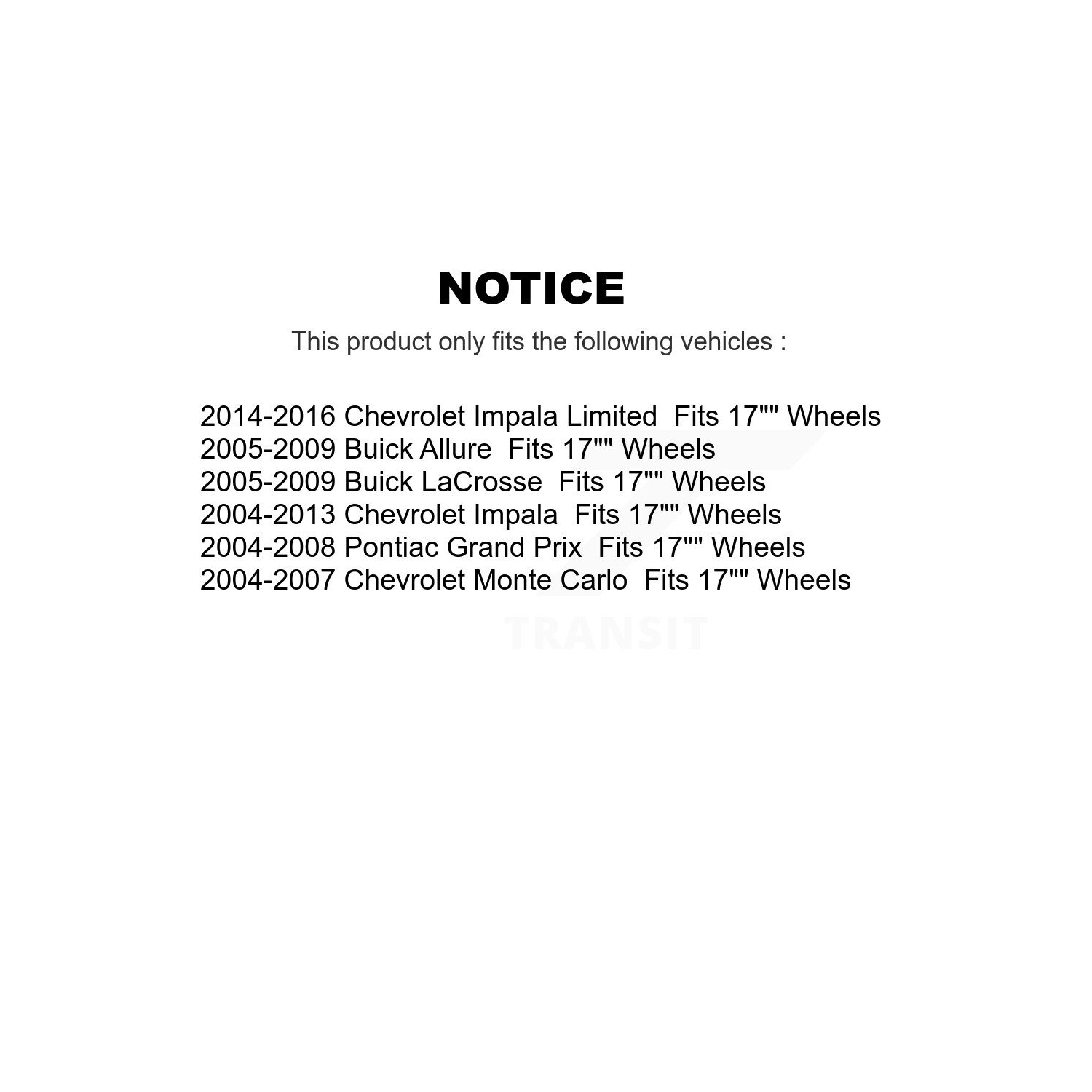 Rear Shock Assembly & TQ Link Kit For Chevrolet Impala Buick LaCrosse Pontiac Grand Prix KSS-104206