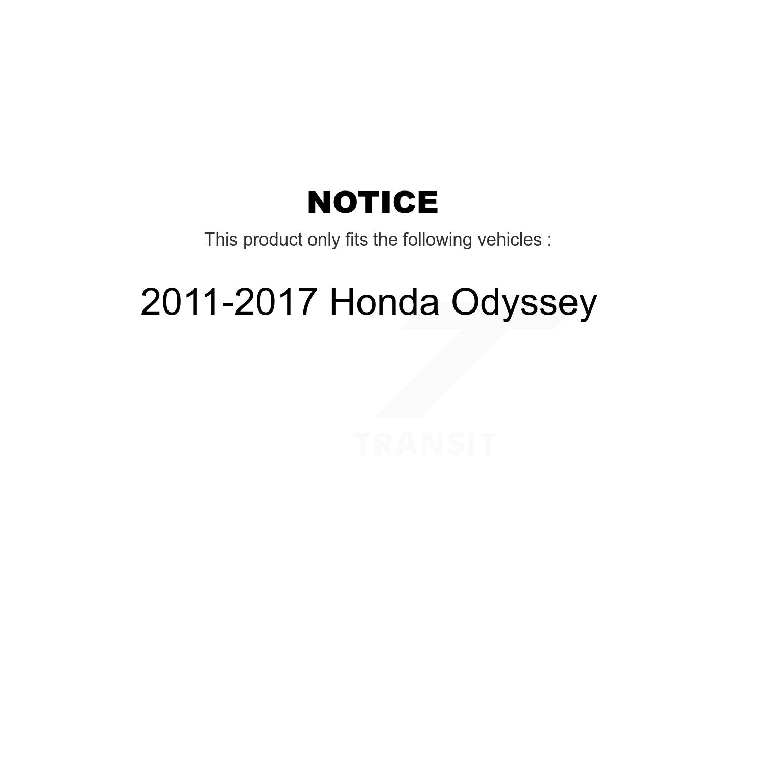 Front Left Shock Assembly TQ Link Kit For Honda Odyssey 2011-2012 Fits Up To Vin CB088499 KSS-104484