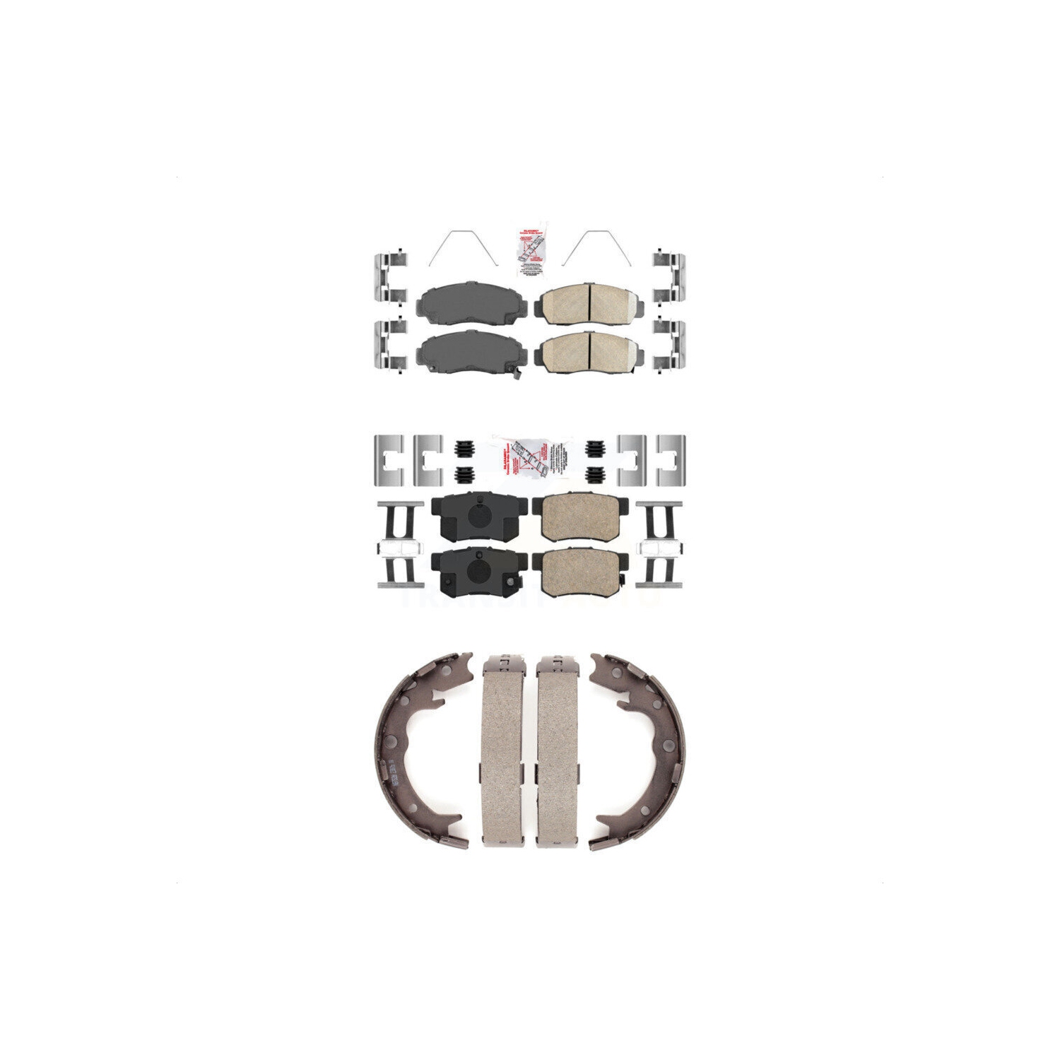 Jeu de plaquettes de frein à disque en céramique avant arrière pour Acura TL CL RL KNN-101140