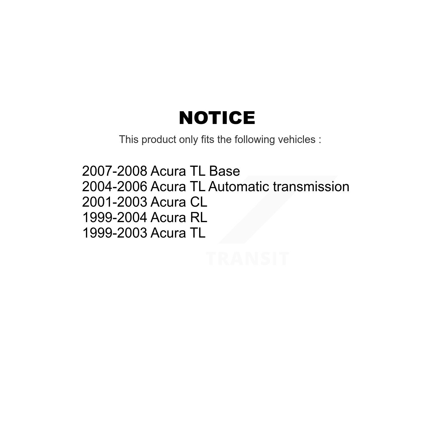 Jeu de plaquettes de frein à disque en céramique avant arrière pour Acura TL CL RL KNN-101140