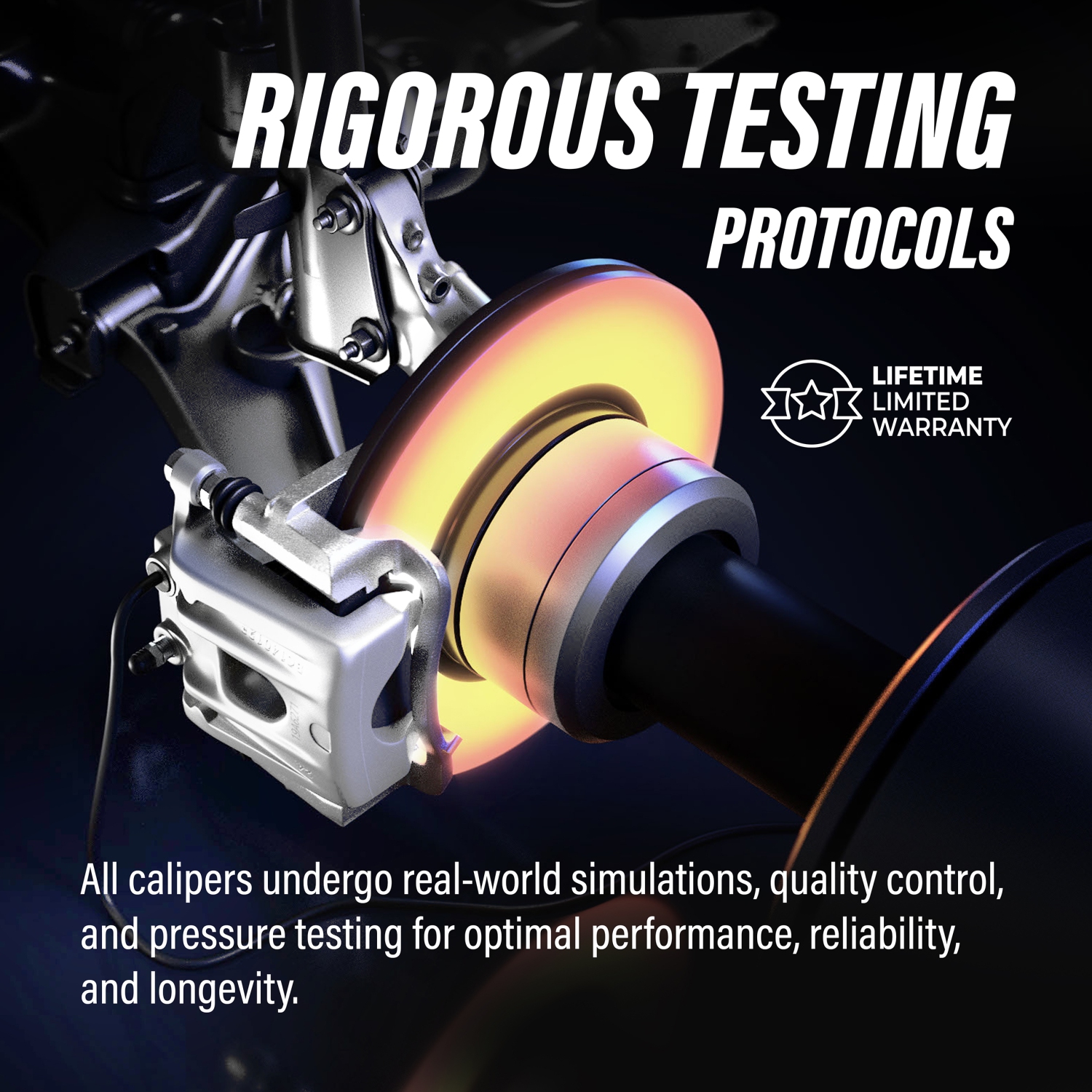 SLC-19B3198 d'étrier de frein à disque avant gauche pour Toyota Yaris