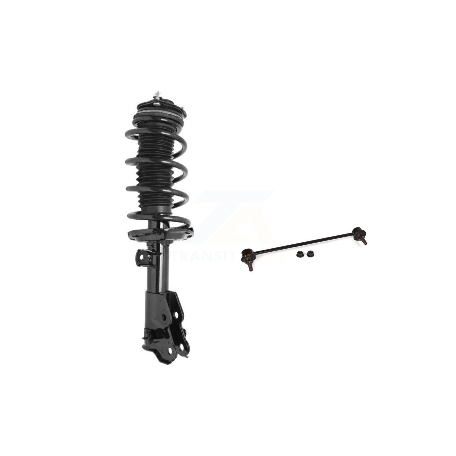 Ensemble amortisseur avant droit et trousse de liaison TOR pour Honda Civic 2012 Exclut le coupé Si KSS-105592