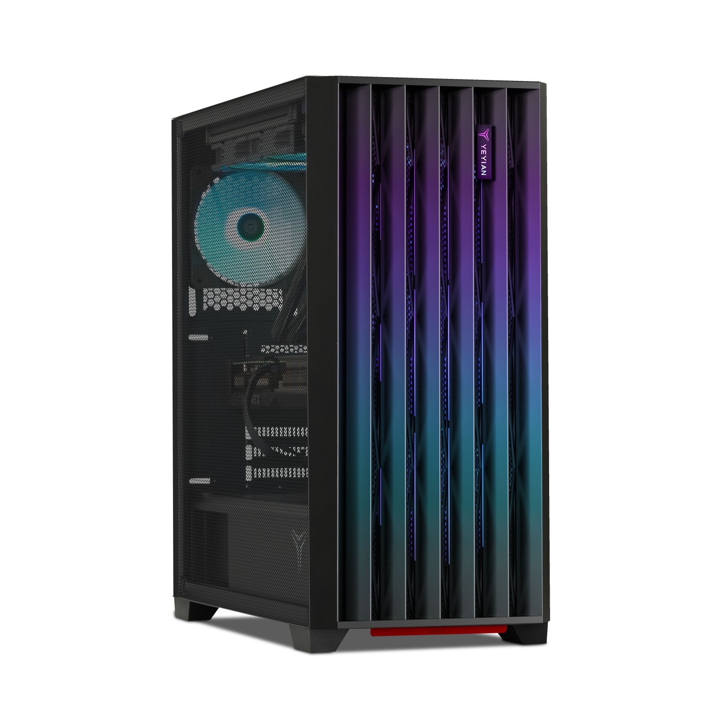 YEYIAN Gaming PC Desktop Ryzen 7 9800X3D 4.7 GHz (5.2 GHz Turbo Boost), RTX 4070 Ti Super 16GB, 32GB DDR5 RGB 6000MHz, 2TB NVMe Gen4 SSD, Win 11 Home, 750W PSU