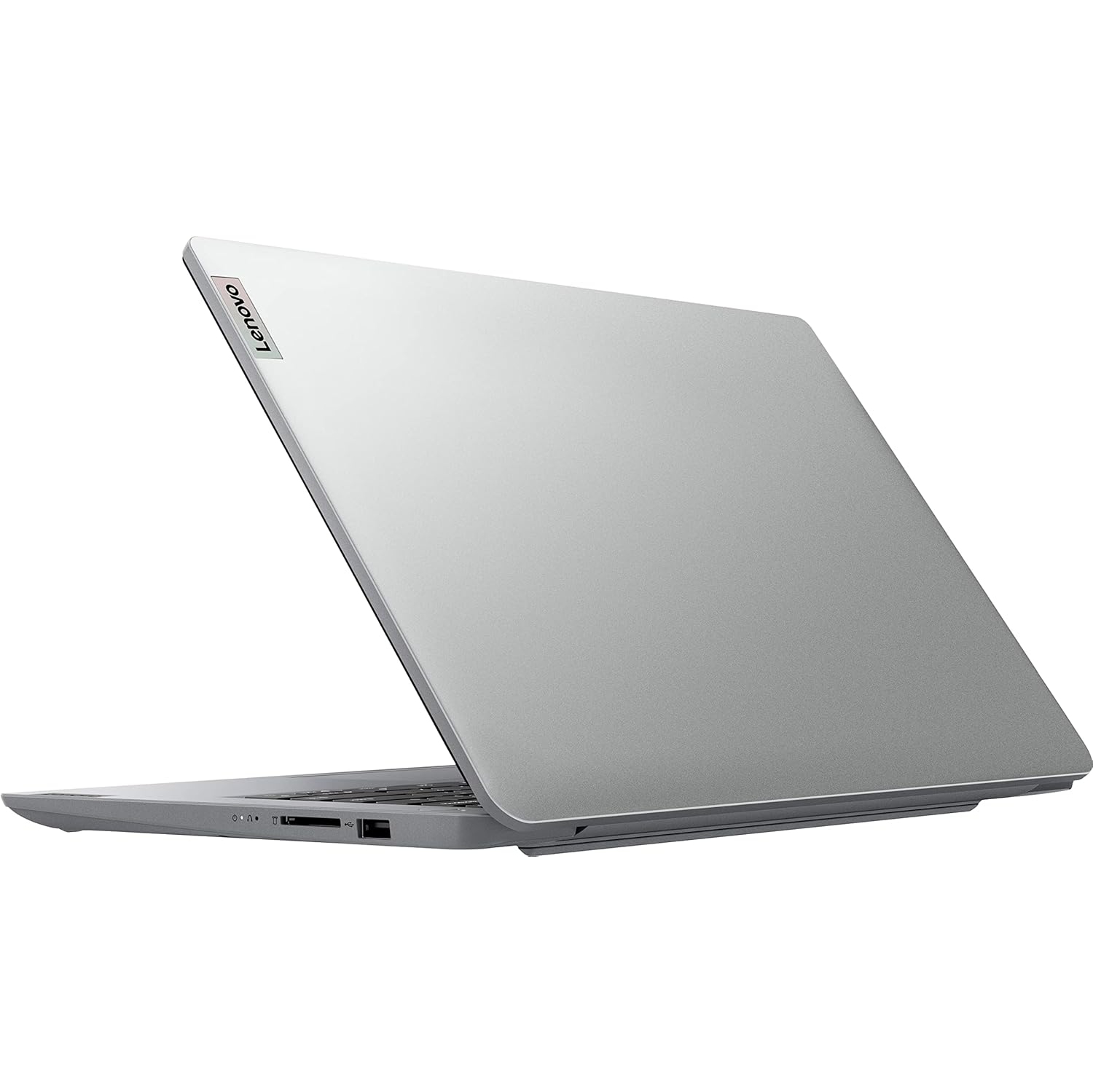 Refurbished - Lenovo 2022 Ideapad 1i 14" HD Laptop, Intel Celeron N4020 Processor, 128GB PCIe SSD, 4GB RAM, Intel HD Graphics 500, Grey, Windows 11