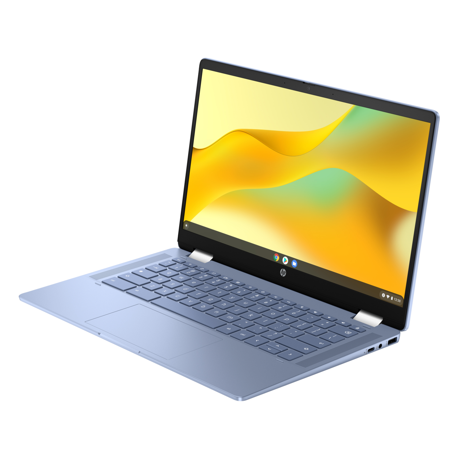 HP Chromebook x360 Laptop, 14" FHD Touchscreen, Intel Processor N100, 224GB Storage(64GB eMMC+160GB Docking Station Set), 4GB RAM, UHD Graphics, HD