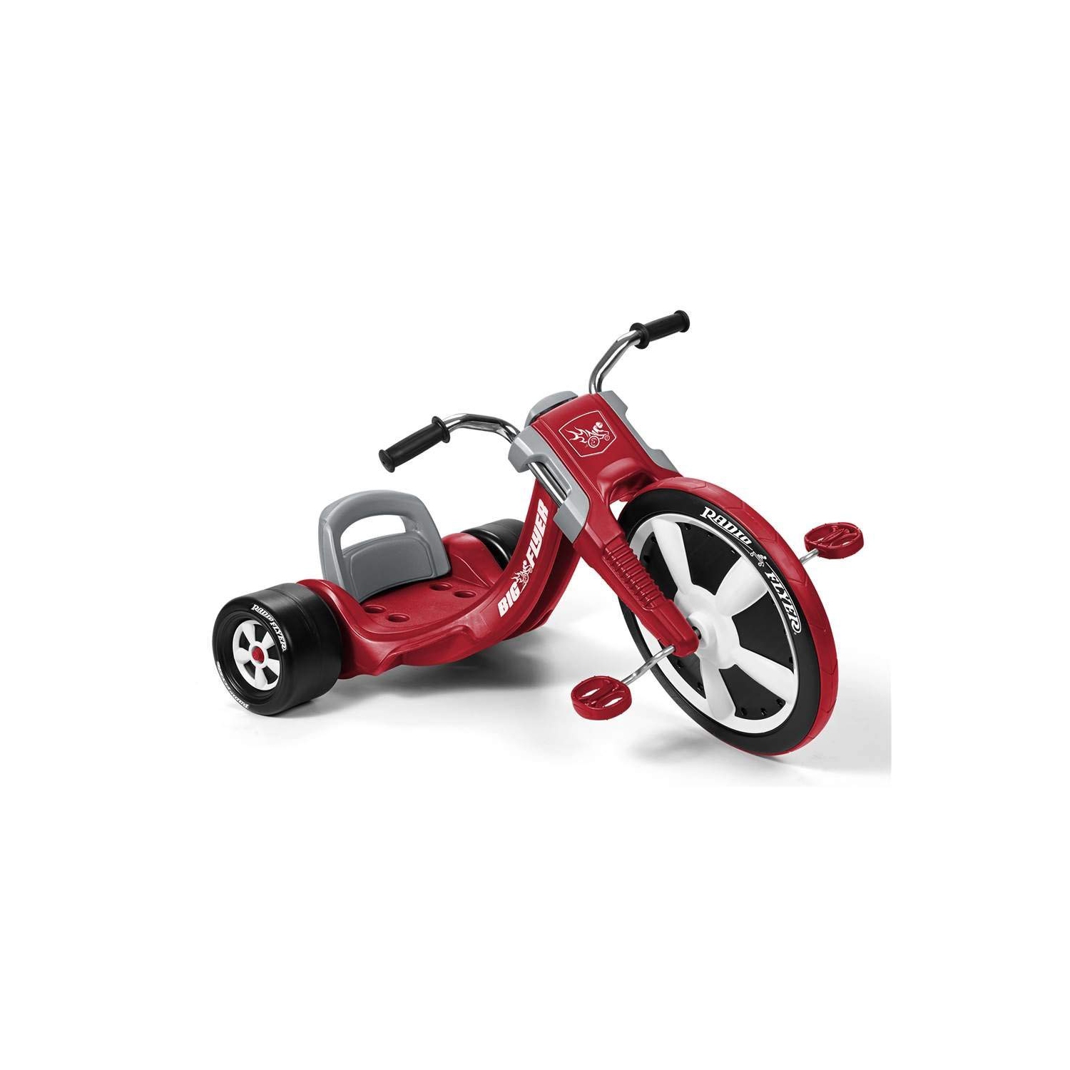 Radio Flyer Deluxe Big Flyer, Outdoor Toy for Kids Ages 3-7, Red