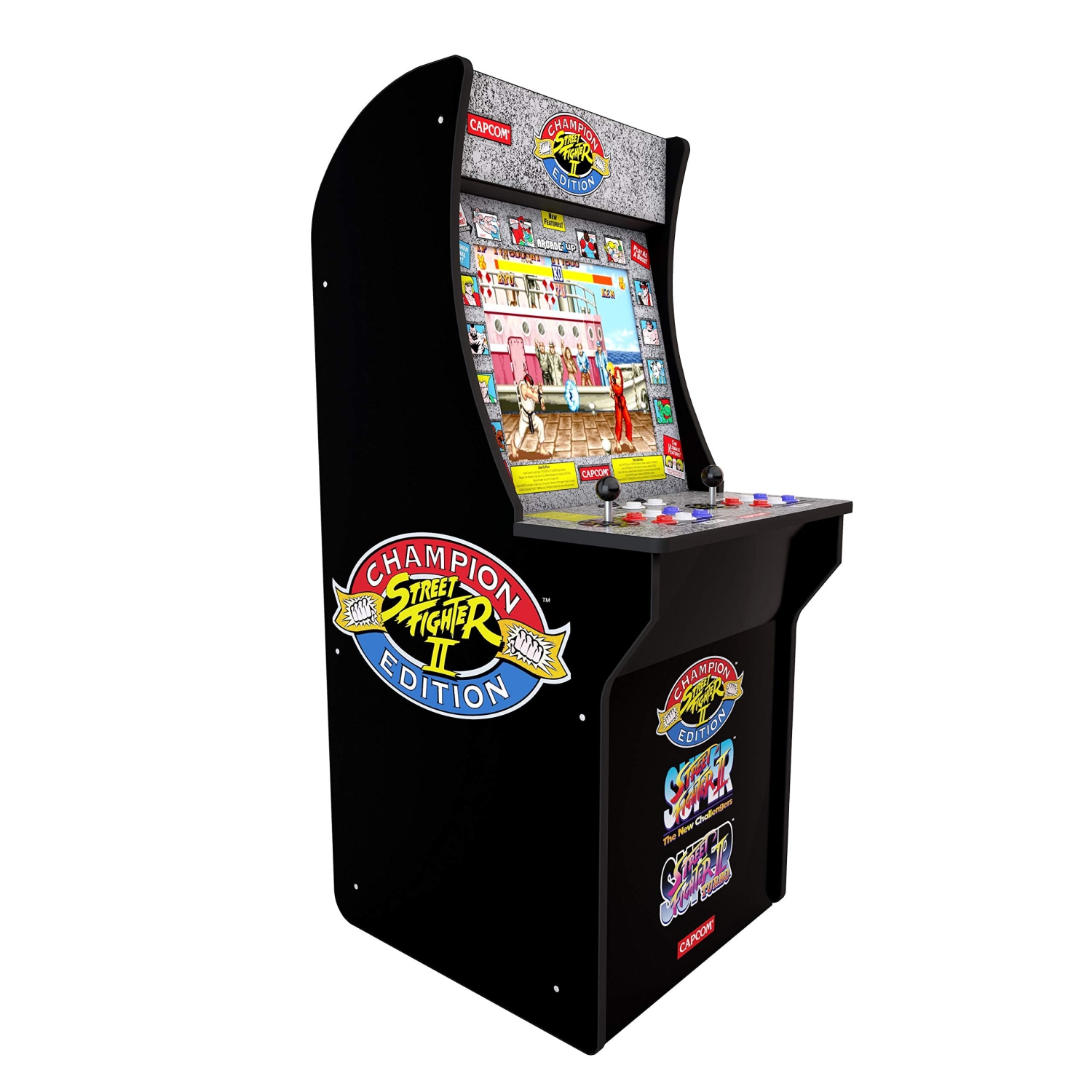 ARCADE1UP Street Fighter 2 Arcade Machine (Riser Not Included)