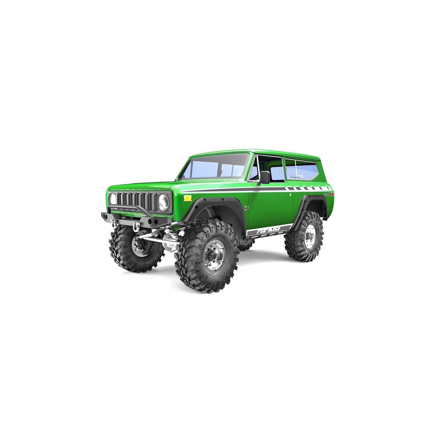Redcat Racing Gen8 V2 International Scout II 1/10 Scale Rock Crawler Scale Truck, Green, GEN8-V2-GREEN