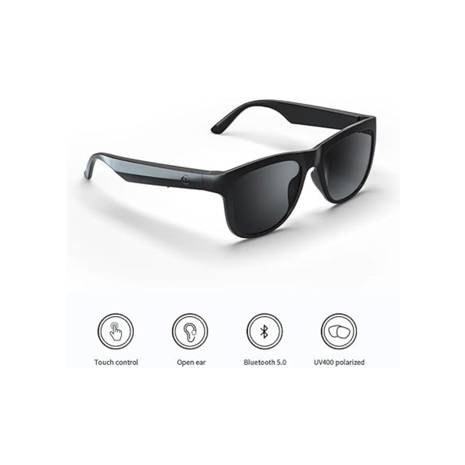 GS01 Smart Bluetooth Sunglasses, Audio Sunglasses With Speaker, UV400 Polarized lens, Open Ear Music, Touch Control