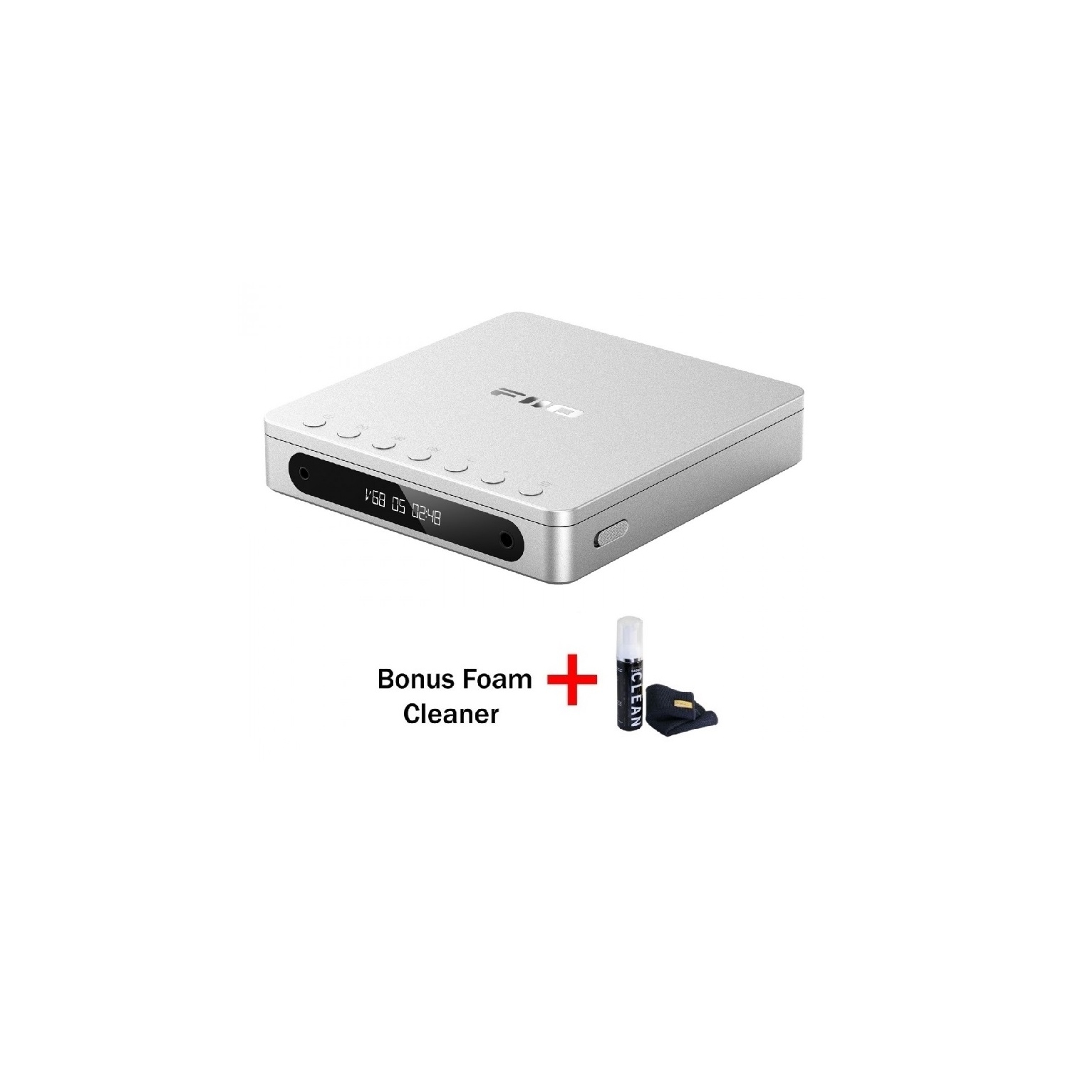 FiiO DM13 BT Portable CD Player with Bluetooth and Bonus Gadget Cleaner Included