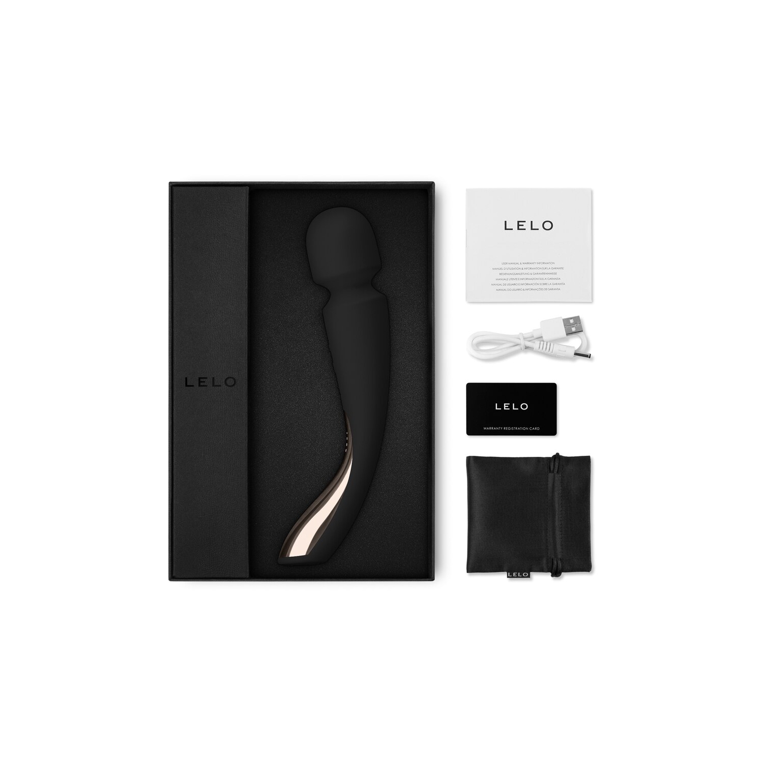LELO Smart Wand 2 Medium, Black