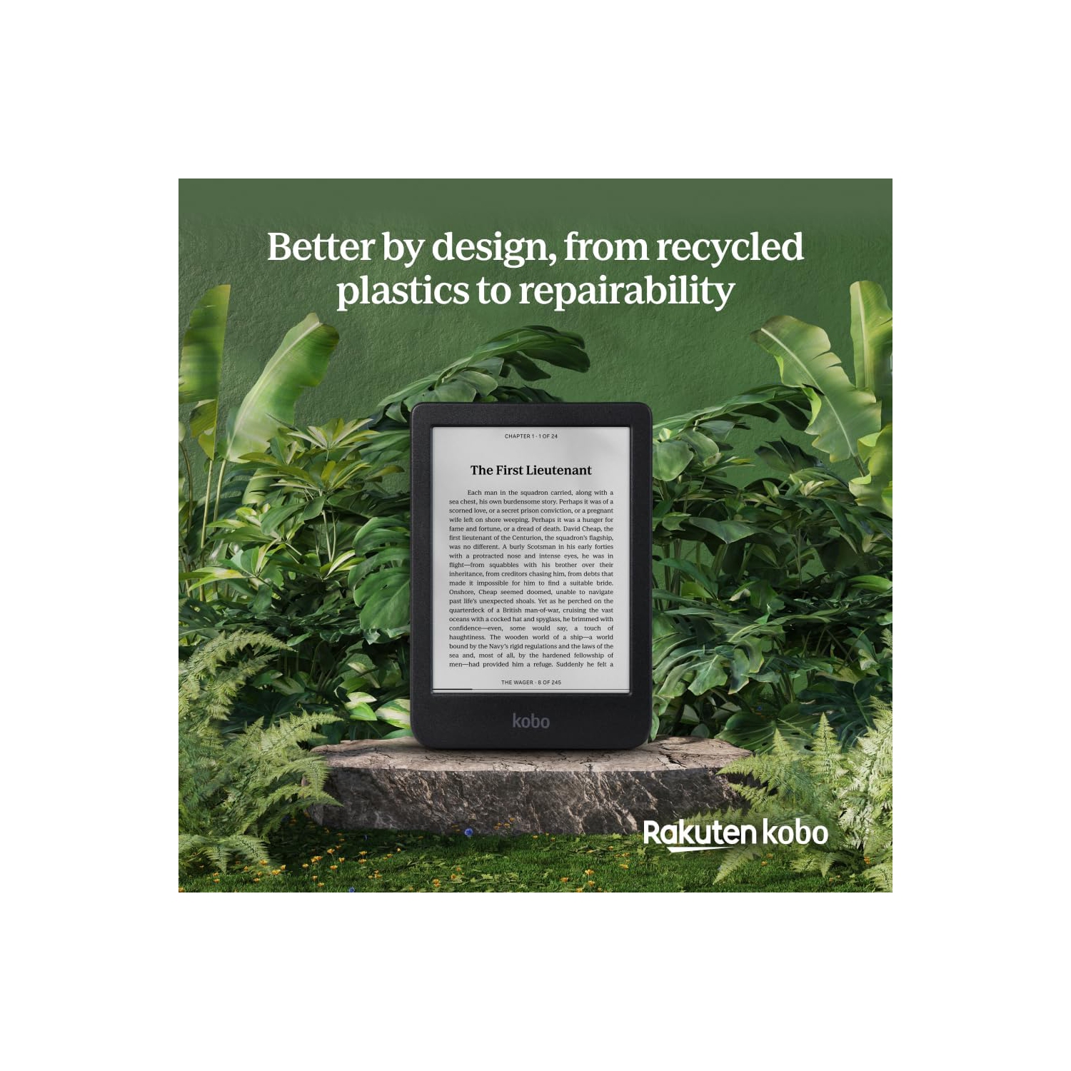 Kobo Clara 6" Digital eReader with Touchscreen - Black- Open Box