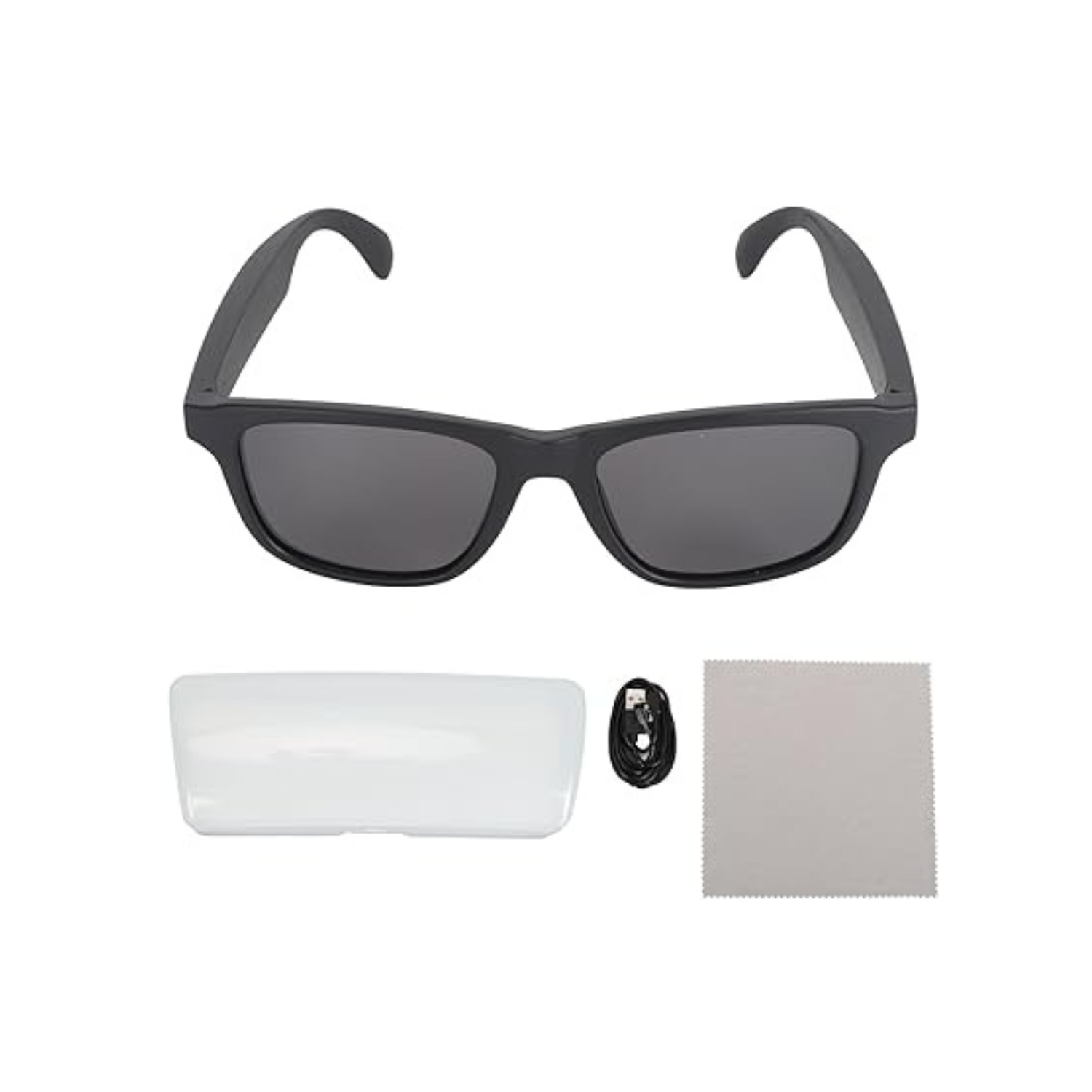 Smart Glasses, Cordless BT Sunglasses with UV400 Protections, Built in Open Ear Speakers and Mic, Music and Hands Calling, for Men Women