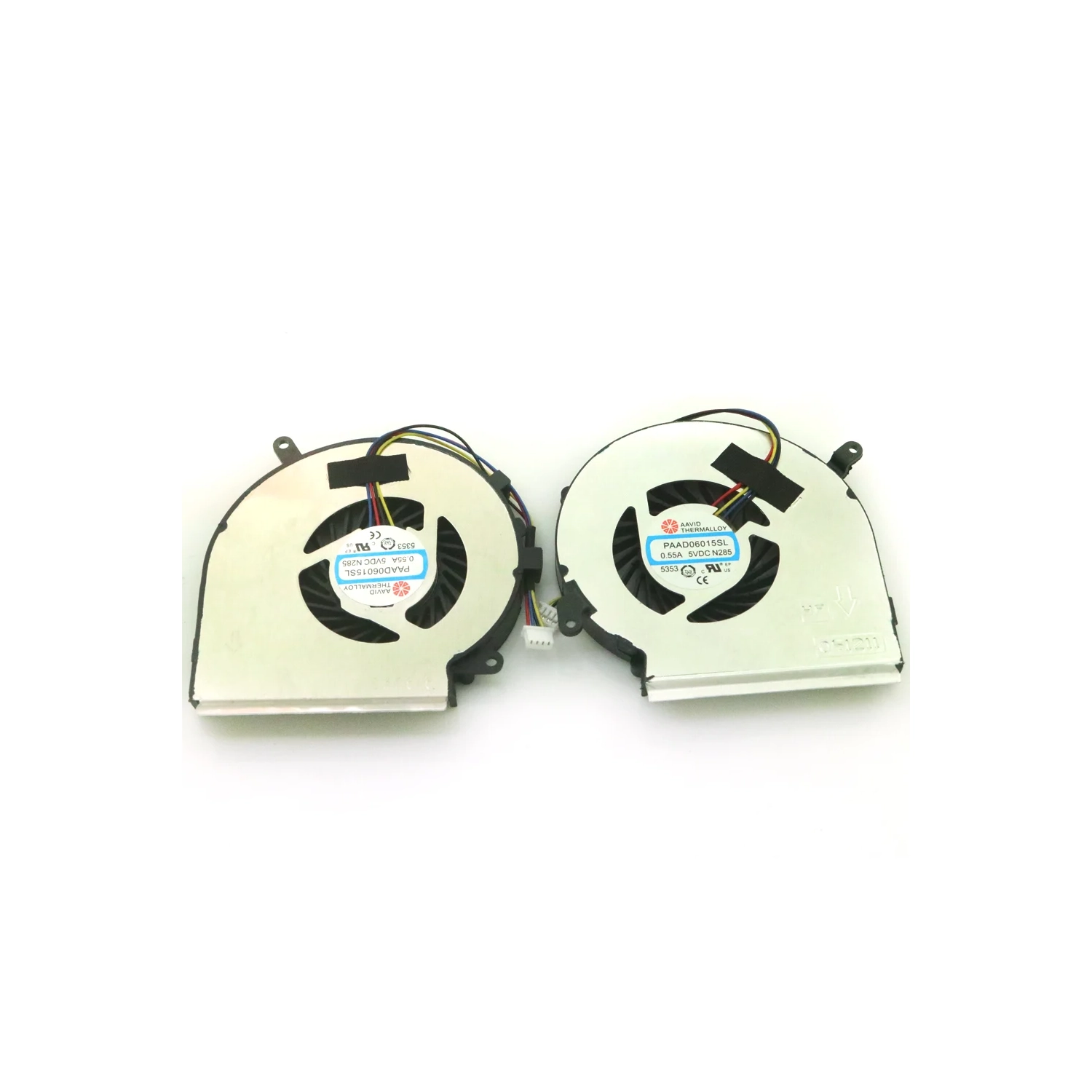 NOUVEAU 5&nbsp;V ventilateur 0,55&nbsp;A 3 broches de PAAD06015SL pour MSI GE62 GE72 PE60 PE70 GL62 GE62MVR GE72MVR 7RG MS-16JC 16J9 MS-179C de