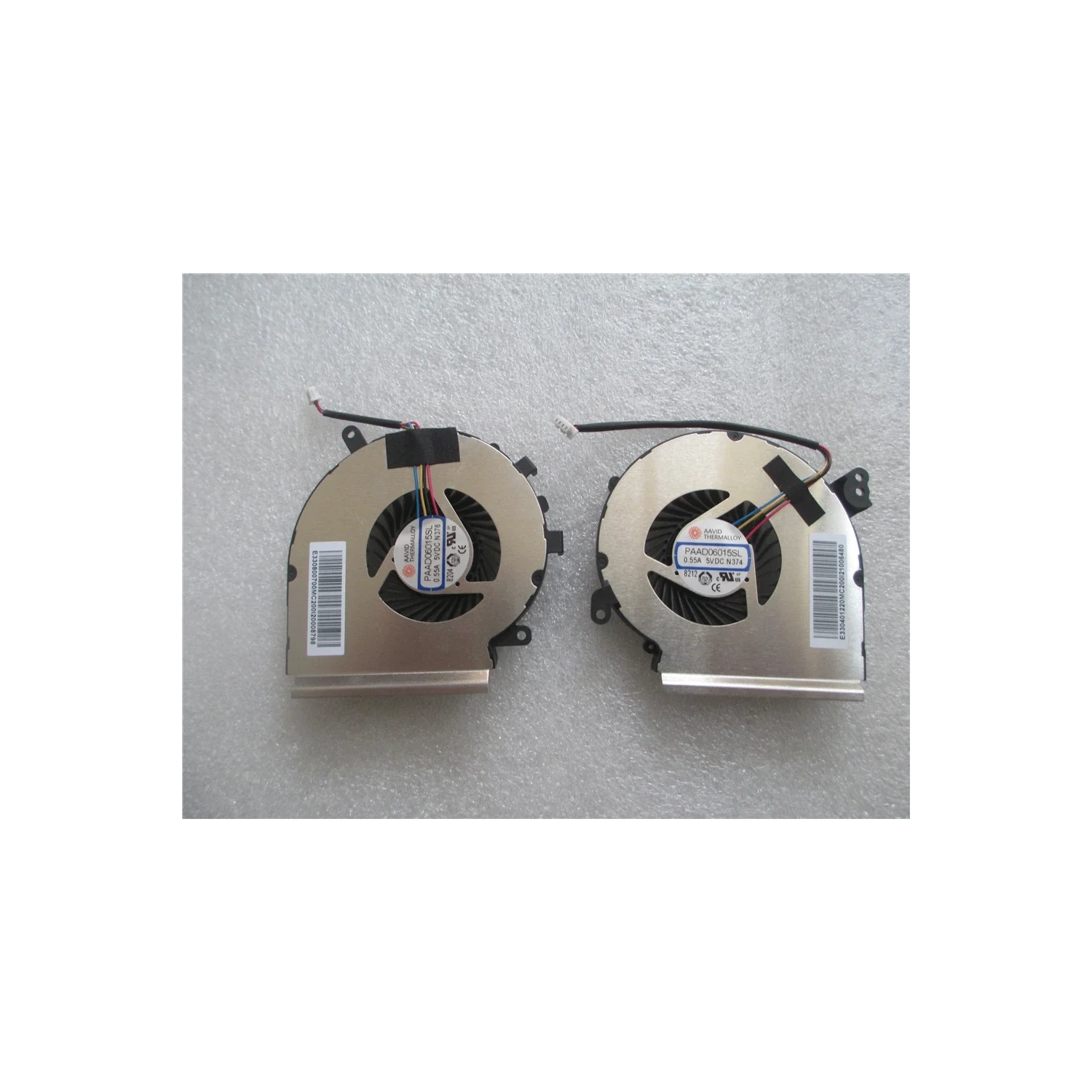 Nouveau et original PAAD06015SL -N376 & N374 à 4 broches pour le ventilateur de refroidissement d'unité centrale GE62MVR GE72MVR 7RG MS-16JC MS-169C