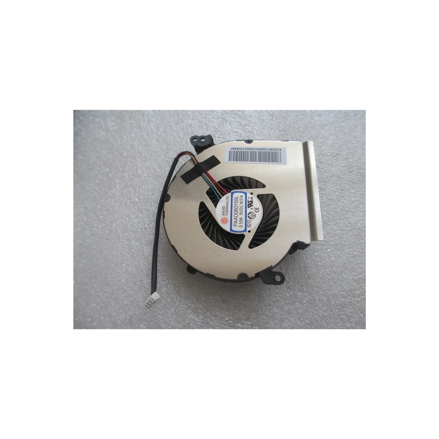 Nouveau et original PAAD06015SL -N376 & N374 à 4 broches pour le ventilateur de refroidissement d'unité centrale GE62MVR GE72MVR 7RG MS-16JC MS-169C