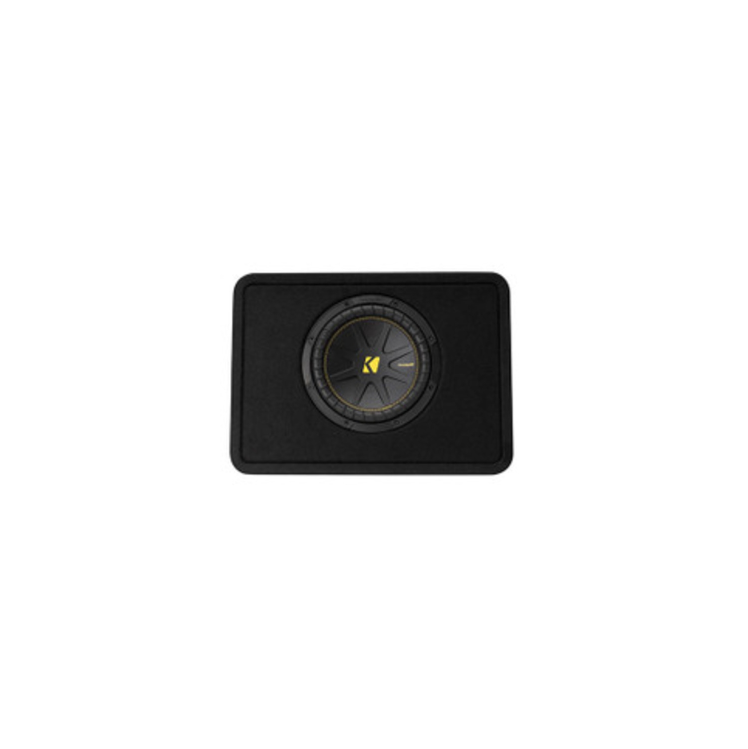 Kicker 50TCWC104 CompC Series Single 10" 250W RMS Loaded Enclosure - 4 Ohm