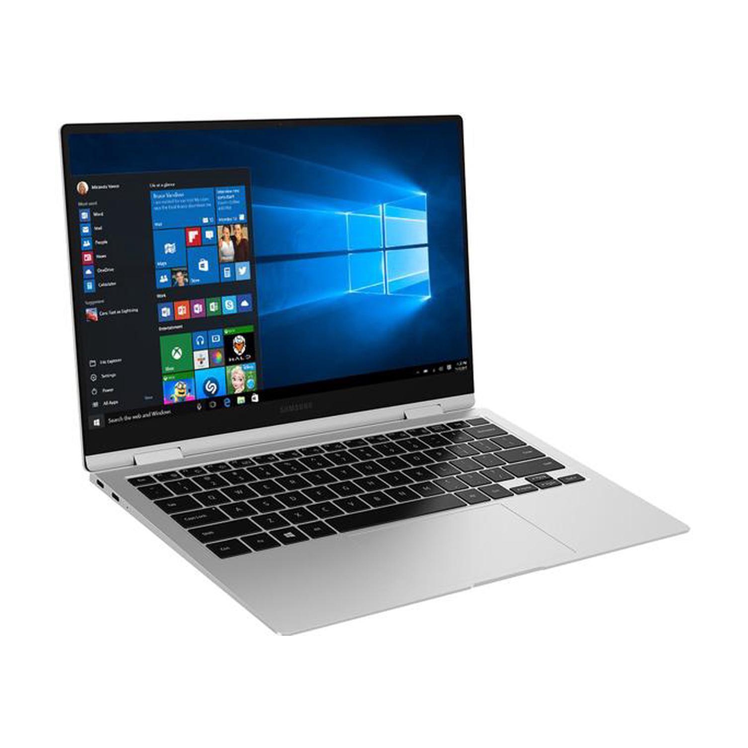 Refurbished Excellent - Samsung Galaxy Book Pro 360 13.3" Intel Core i7 11th Gen 1165G7 (2.80 GHz) 8 GB Memory 512 GB SSD Touchscreen 2-in-1 Laptop Window 10 Home - Silver