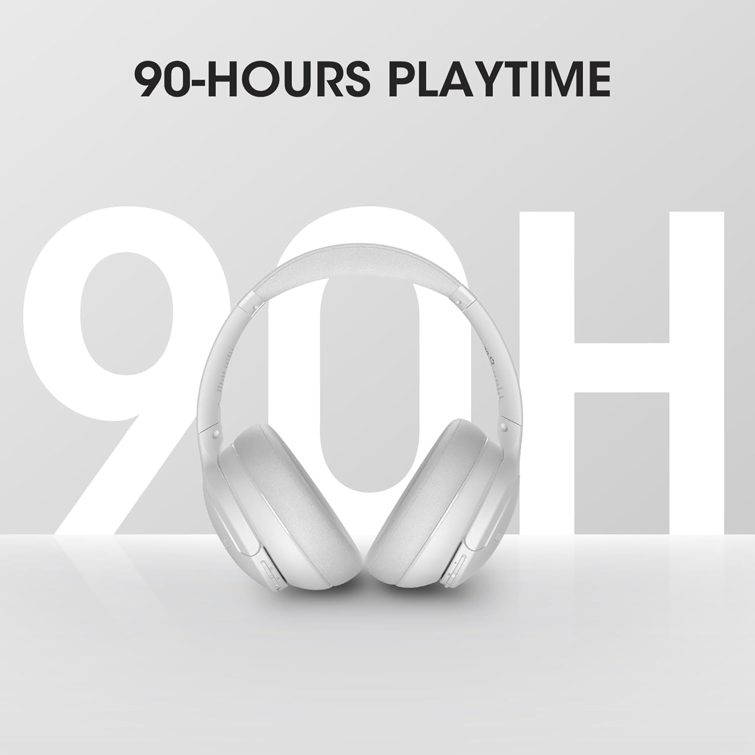 Wireless Headphones, Bluetooth Headphones and 3 EQ Modes Over Ear Headphones with Mic, HiFi Stereo Sound Foldable Wireless Headset for Phone, Light