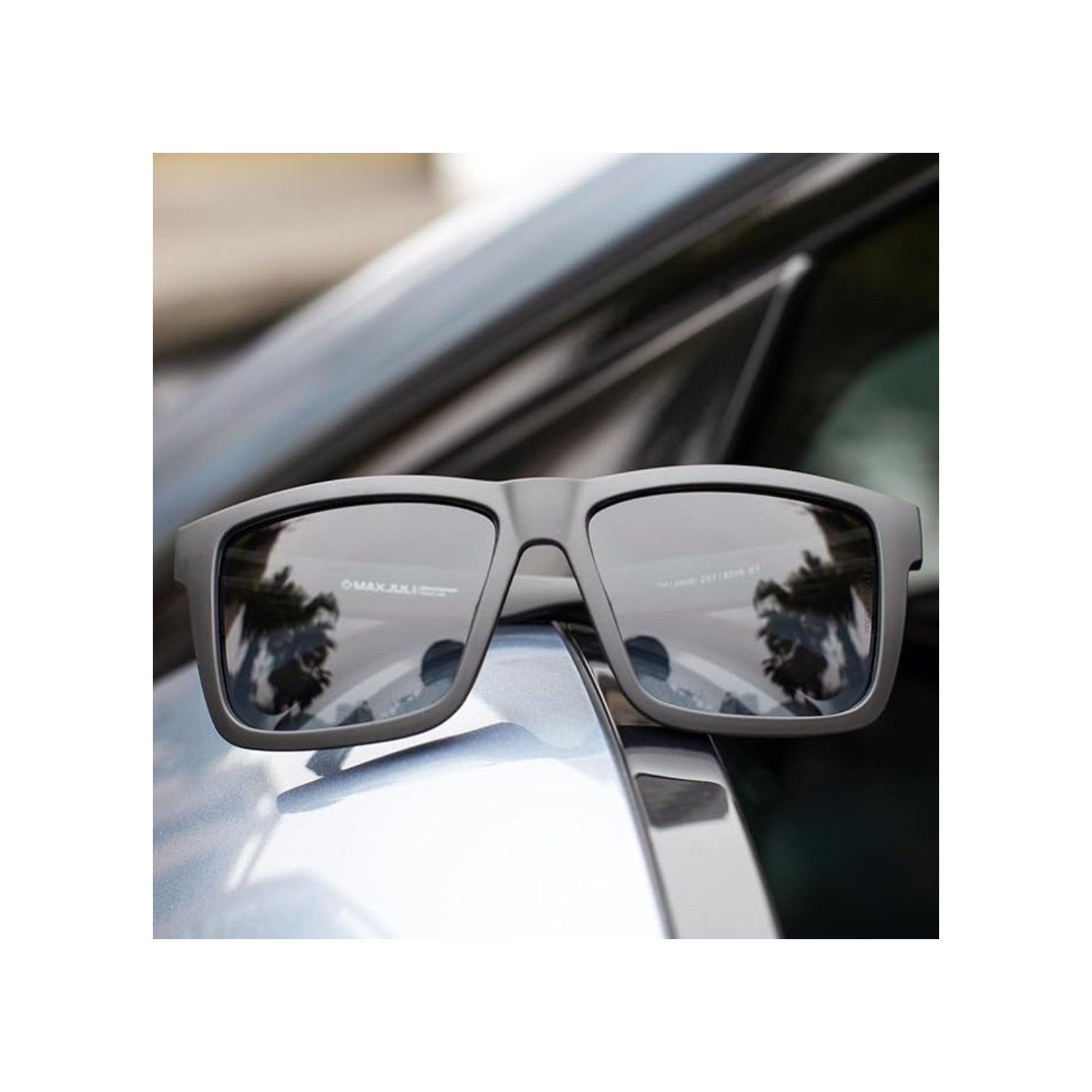 MAXJULI XXL Size Extra Large Z87 Sunglasses for Big Wide Heads Men TR90 Ultralight UV400 Protection Glasses 8228