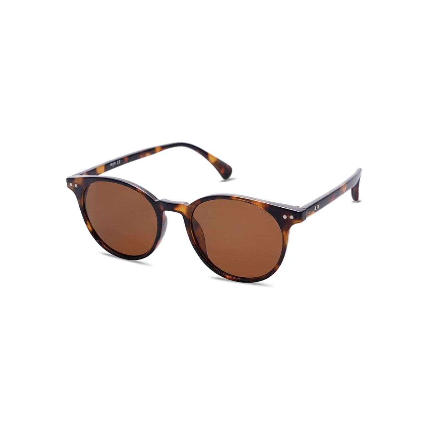 Round Classic Polarized Sunglasses Vintage UV400 SJ2113 Blue SOJOS Small Round Classic Polarized Sunglasses for Women Men  main image 4