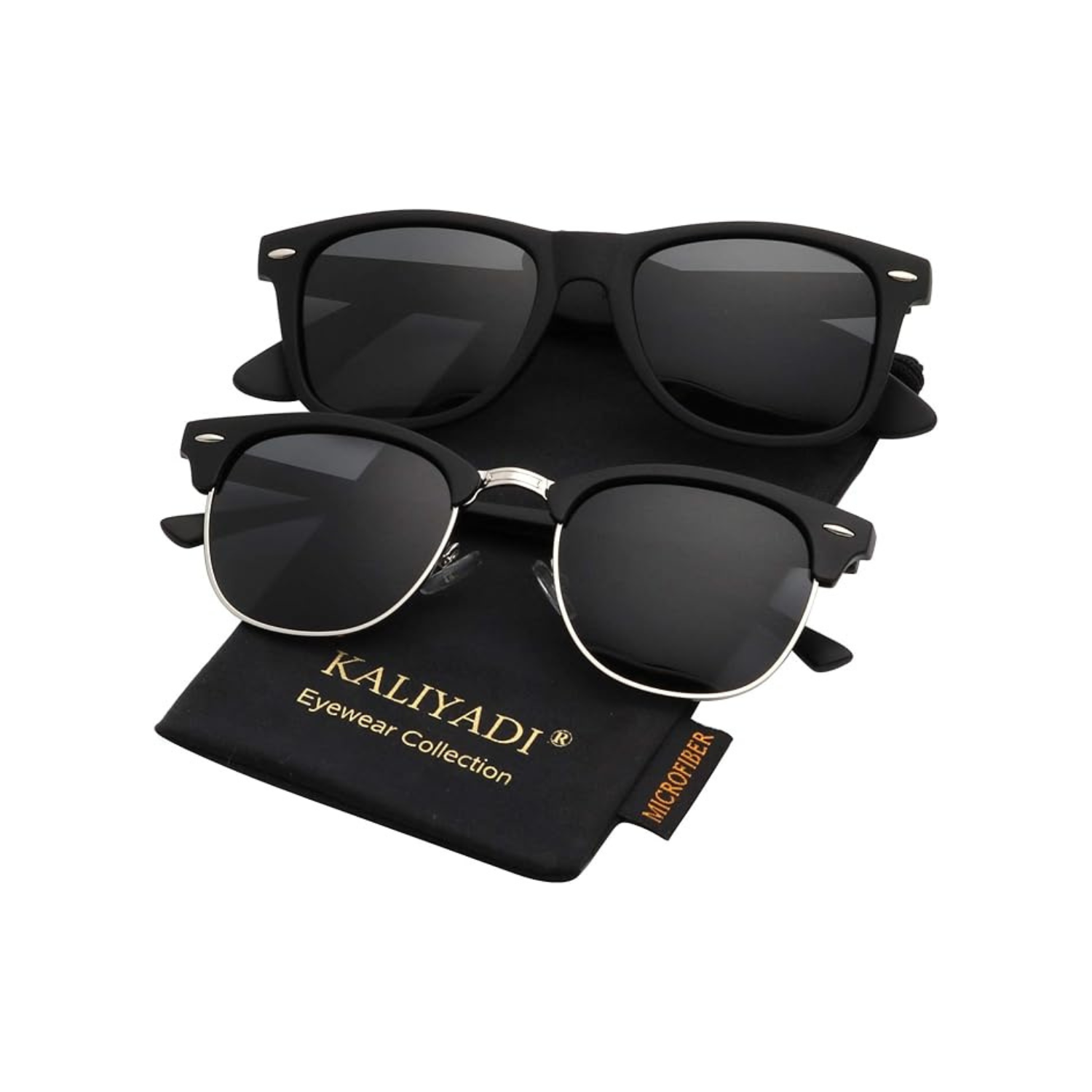 KALIYADI Sunglasses for Men Women Polarized Sun Glasses with UV Blocking for Driving Fishing