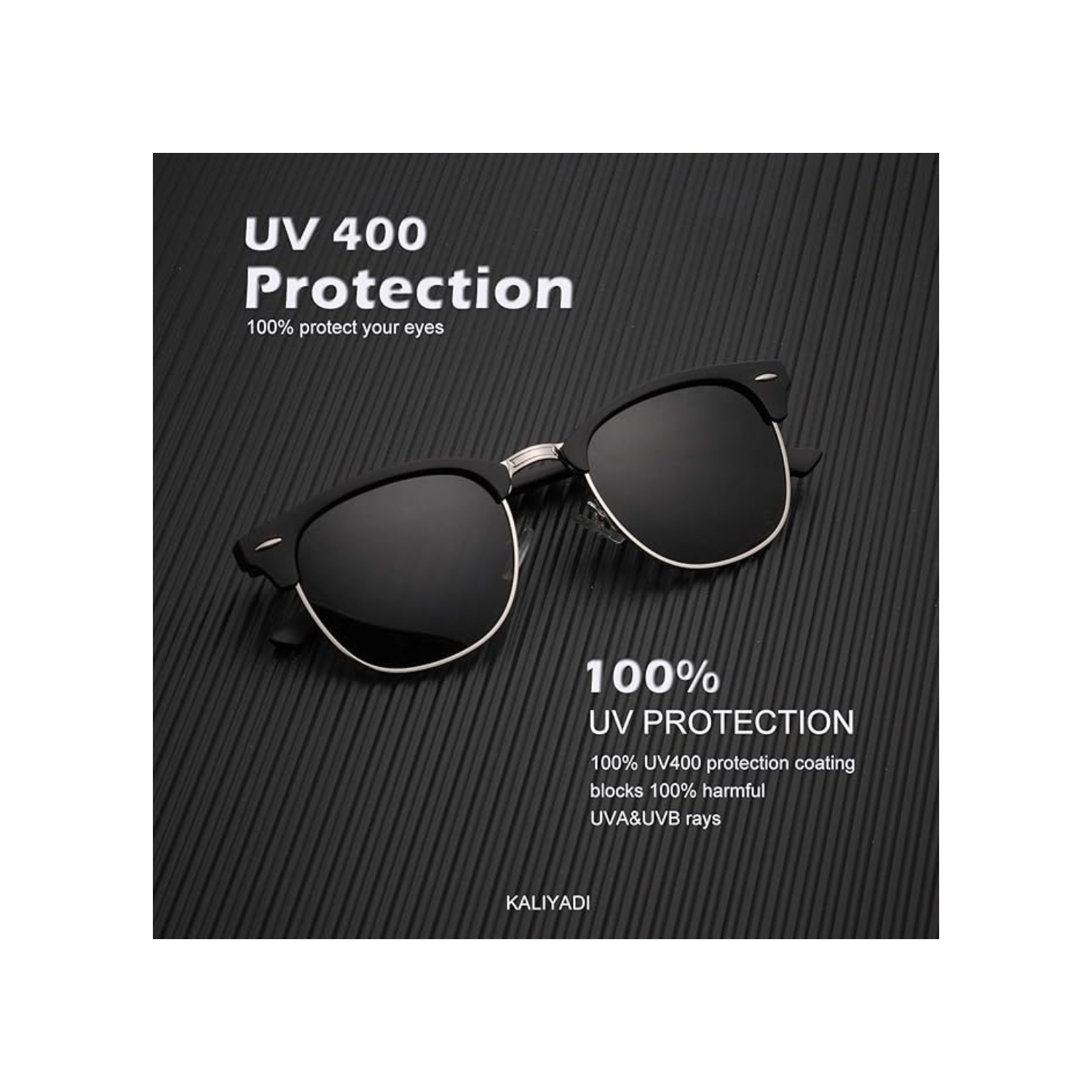 KALIYADI Sunglasses for Men Women Polarized Sun Glasses with UV Blocking for Driving Fishing