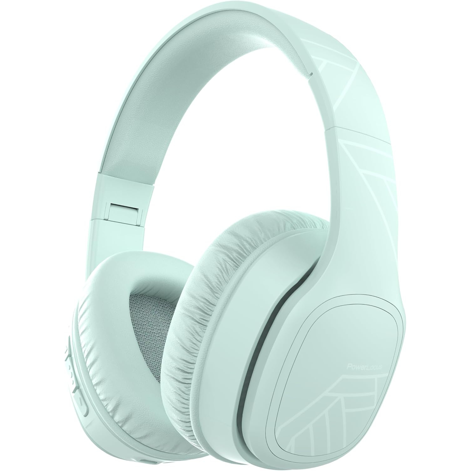 Bluetooth Headphones Over Ear, Wireless Bluetooth Headphones with Microphone, Foldable Headphones Hi-Fi Stereo Sound Headset for Cellphone, PC, Mint