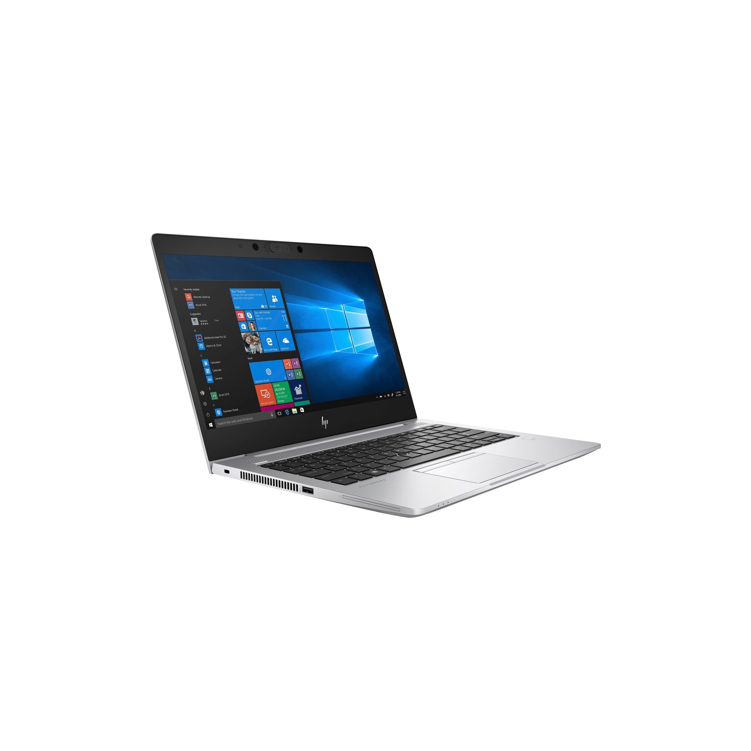 Refurbished - HP EliteBook 830 G6 13.3" Touchscreen Laptop - Silver (Intel i7-8665U / 32 GB RAM / 512 GB SSD / Windows 11 Pro)