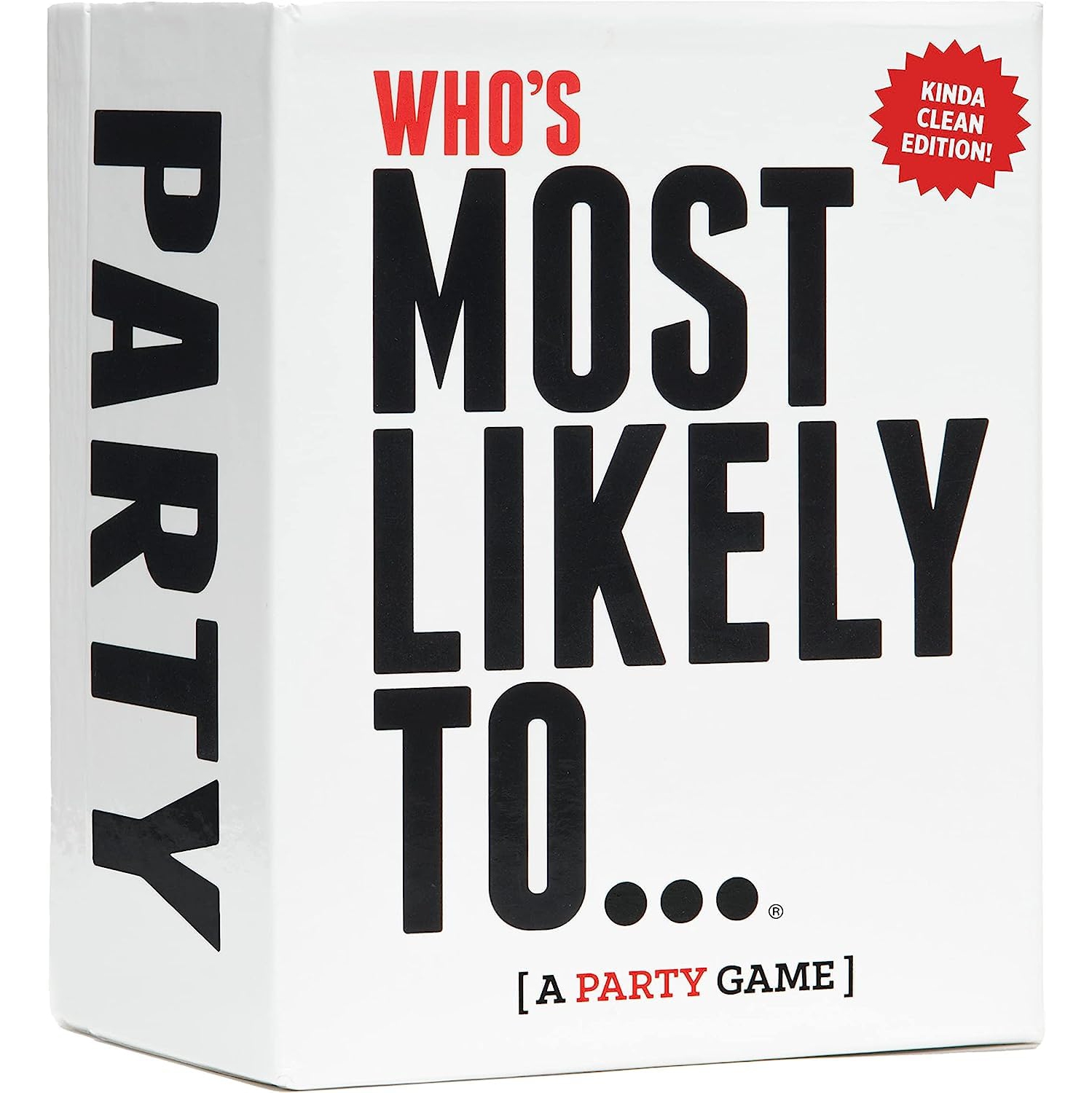 DSS Games Who's Most Likely to... Kinda Clean Family Edition [A Party Game]