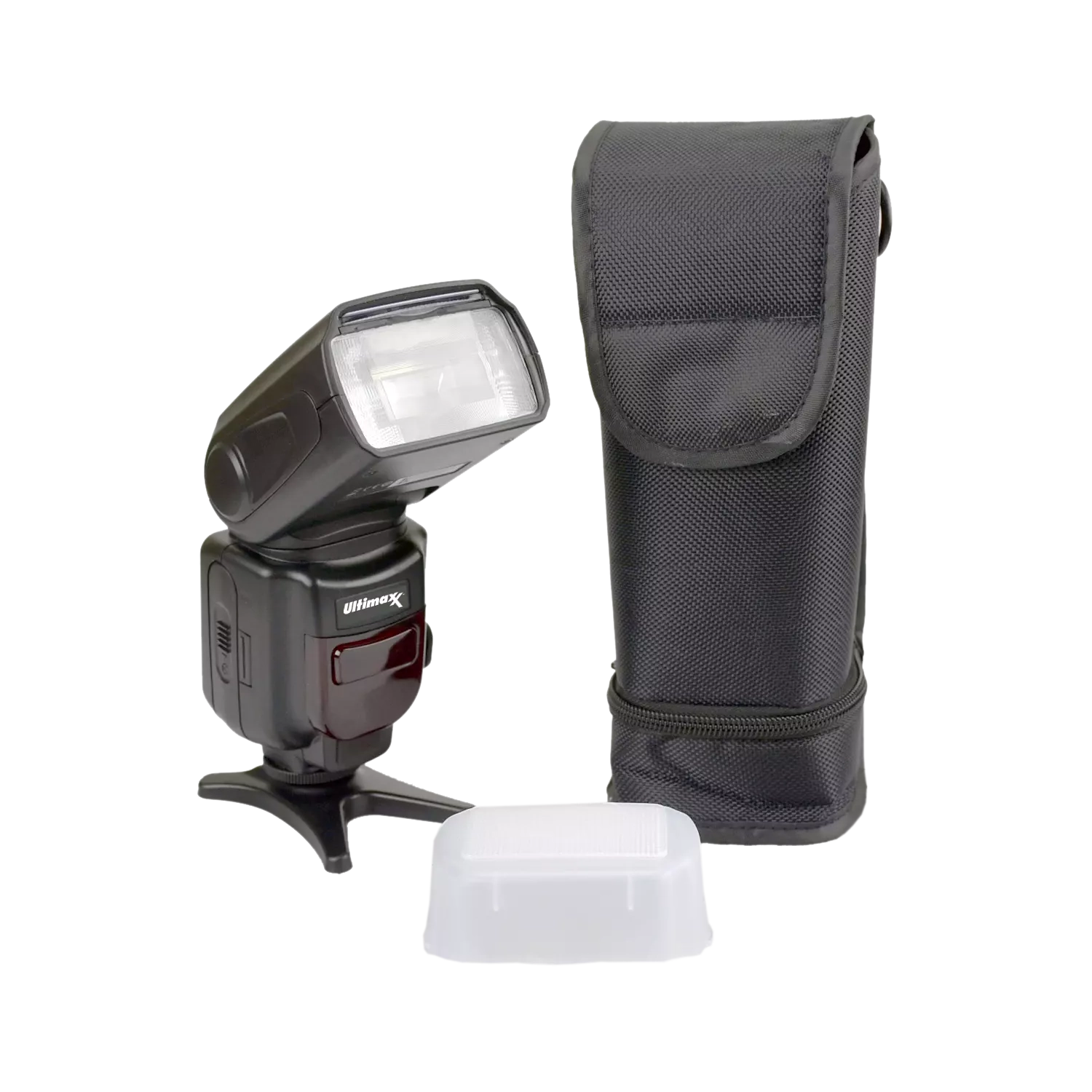 Flash esclave dédié ULTIMAXX TTL avec pivot/rebond ACL et étui pour Canon