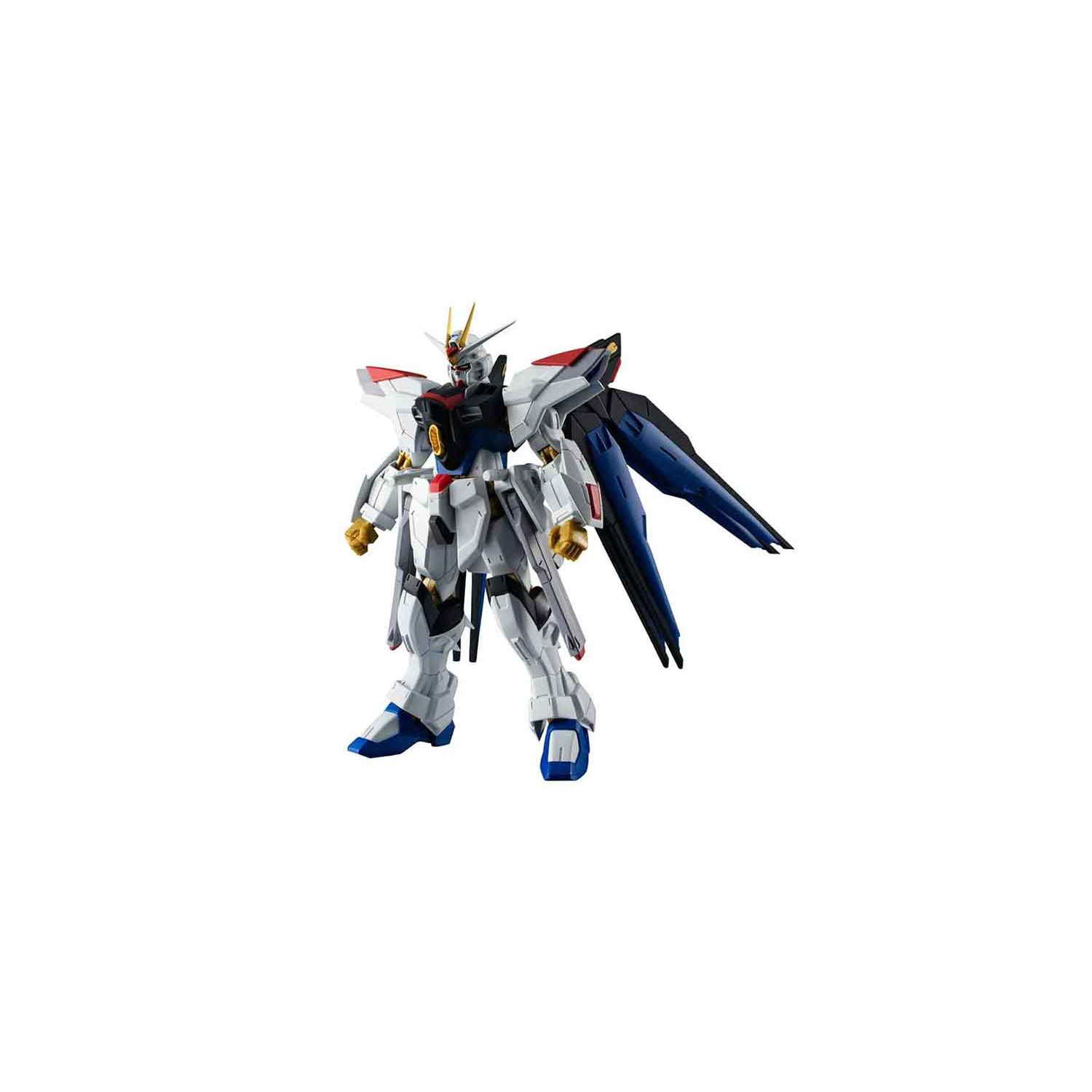 Figurine d'action de 6&nbsp;po de l'univers Gundam Seed de GUNDAM - Spirits robots - ZGMF/A-262&nbsp;B Strike Freedom Gundam Type II GU-36