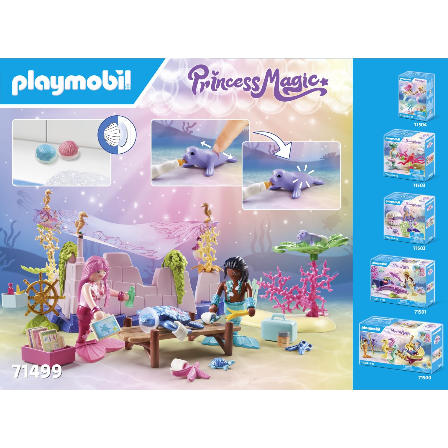 Playmobil Mermaid Animal Care