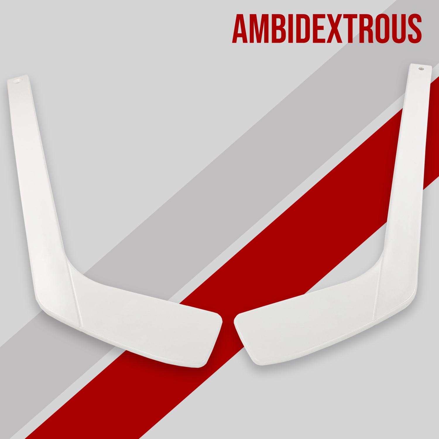 Mini bâton de hockey en plastique de PRISP - Bâton de hockey au genou de 18&nbsp;po; Cadeau de sport pour l'intérieur, le sous-sol et le garage