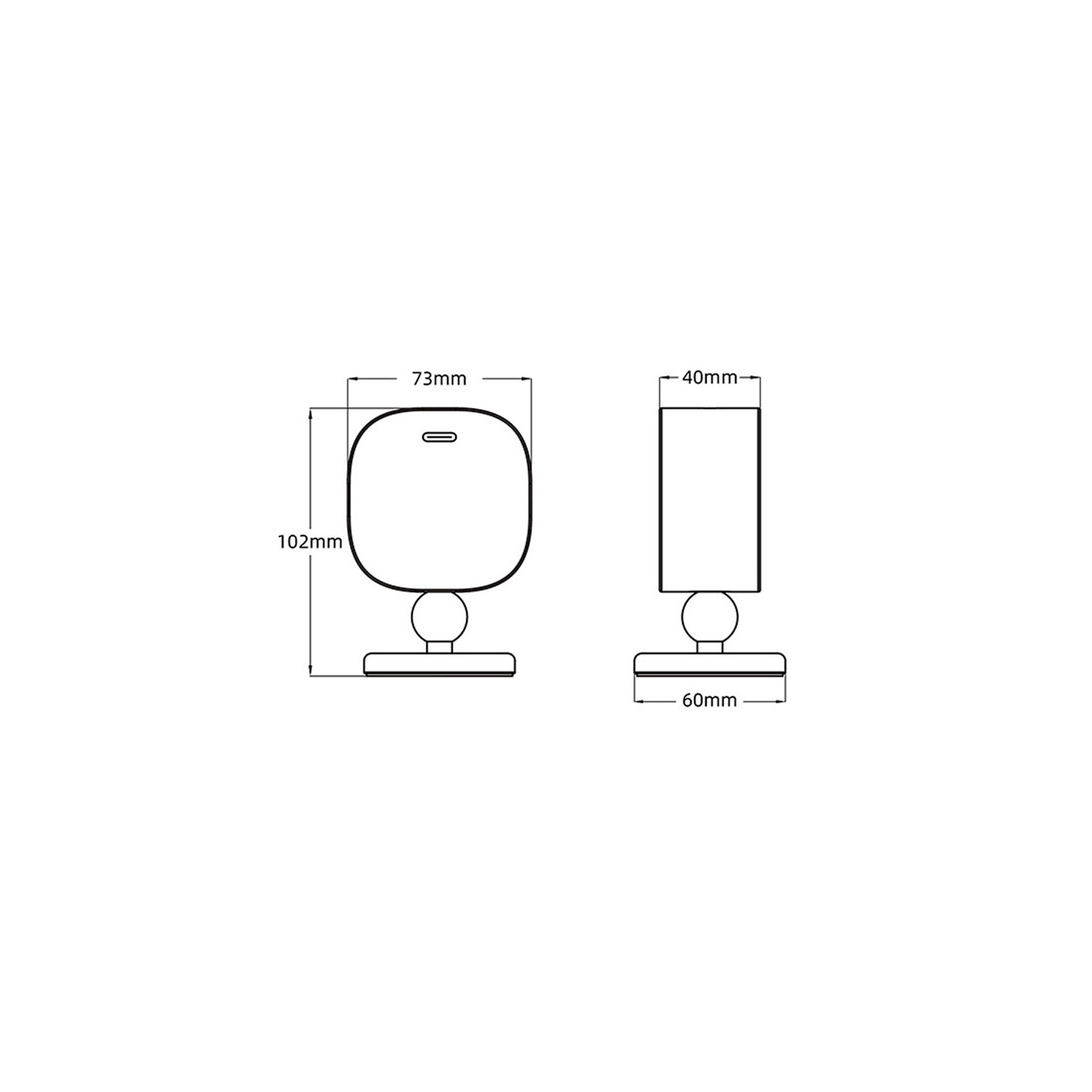 Wooden Wall Lamp Portable Bedside Square Night Light with Dimmable Function, Wall Mounted Design, Ideal for Bedrooms, Hallways, and More, includes