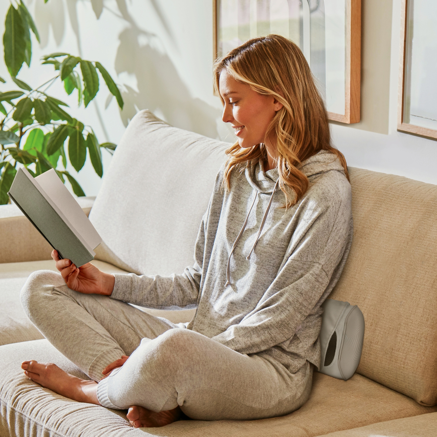 Homedics Shiatsu Body Massager with Hot & Cold, Adjustable Body Massager