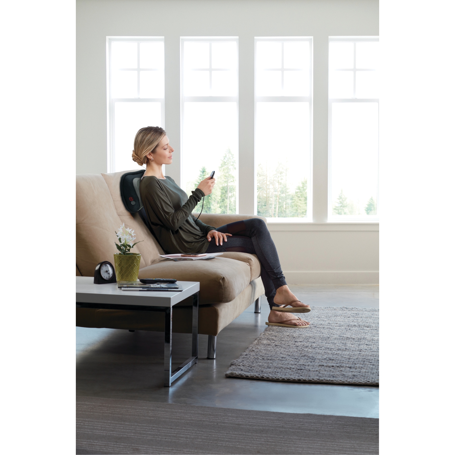 Homedics 3D Multi-Use Body Massage Pillow with Heat